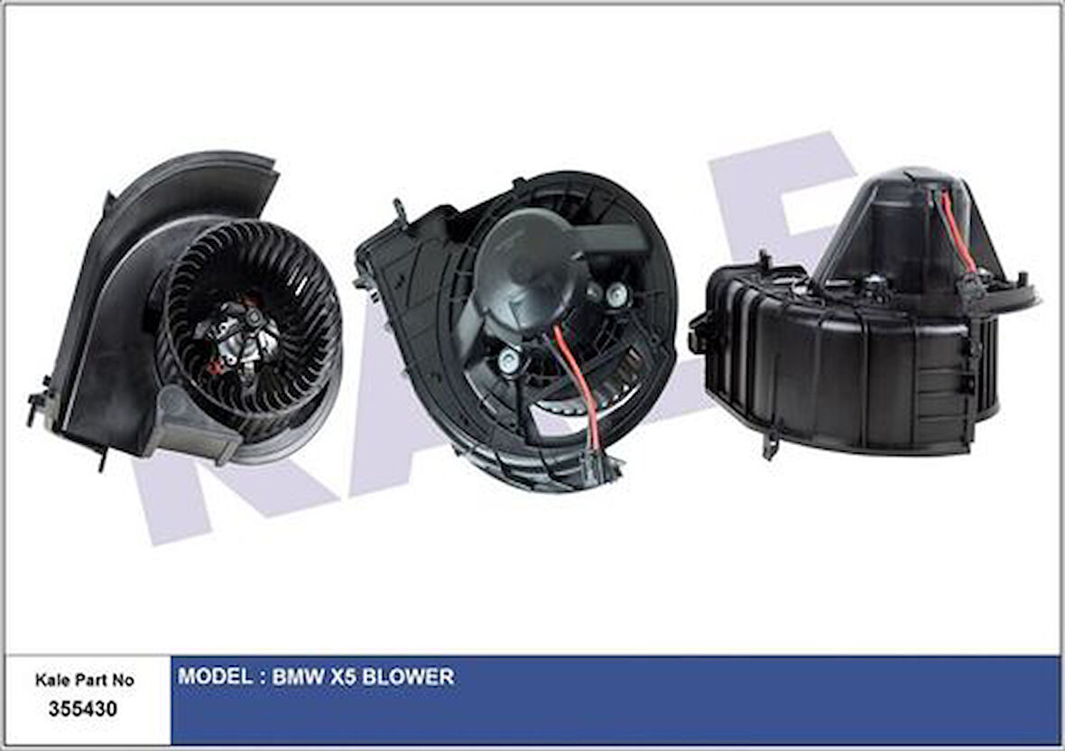 Kale 355430 Kalorifer Motoru BMW X5 F15 X6 F15 64119291177