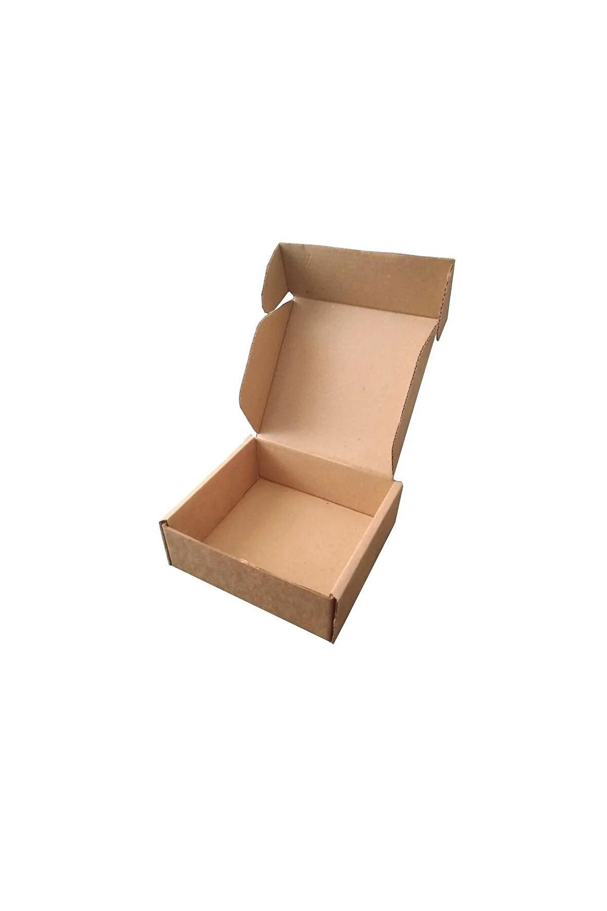 E-ticaret Kargo Paketleme Kutusu 17x17x6 Cm Esmer 200 Adet