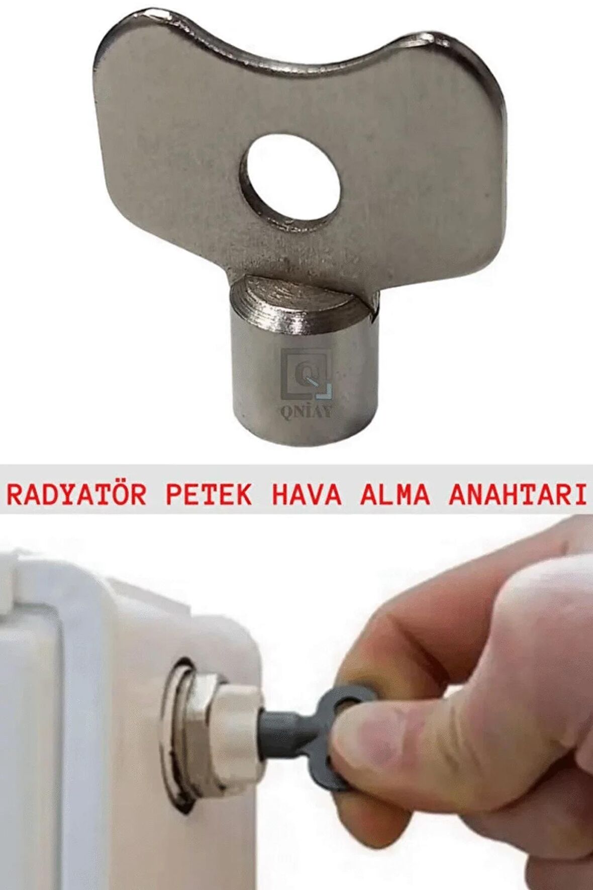 Kalorifer Radyatör Petek Havlupan Hava Alma Anahtarı Purjör Doğalgaz Petek Bakım