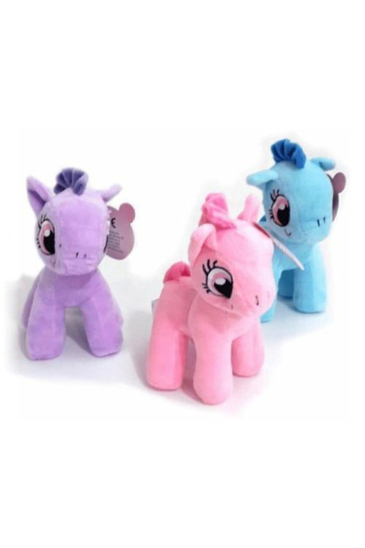 Pembe Peluş Pony Unicorn Uyku Arkadaşı