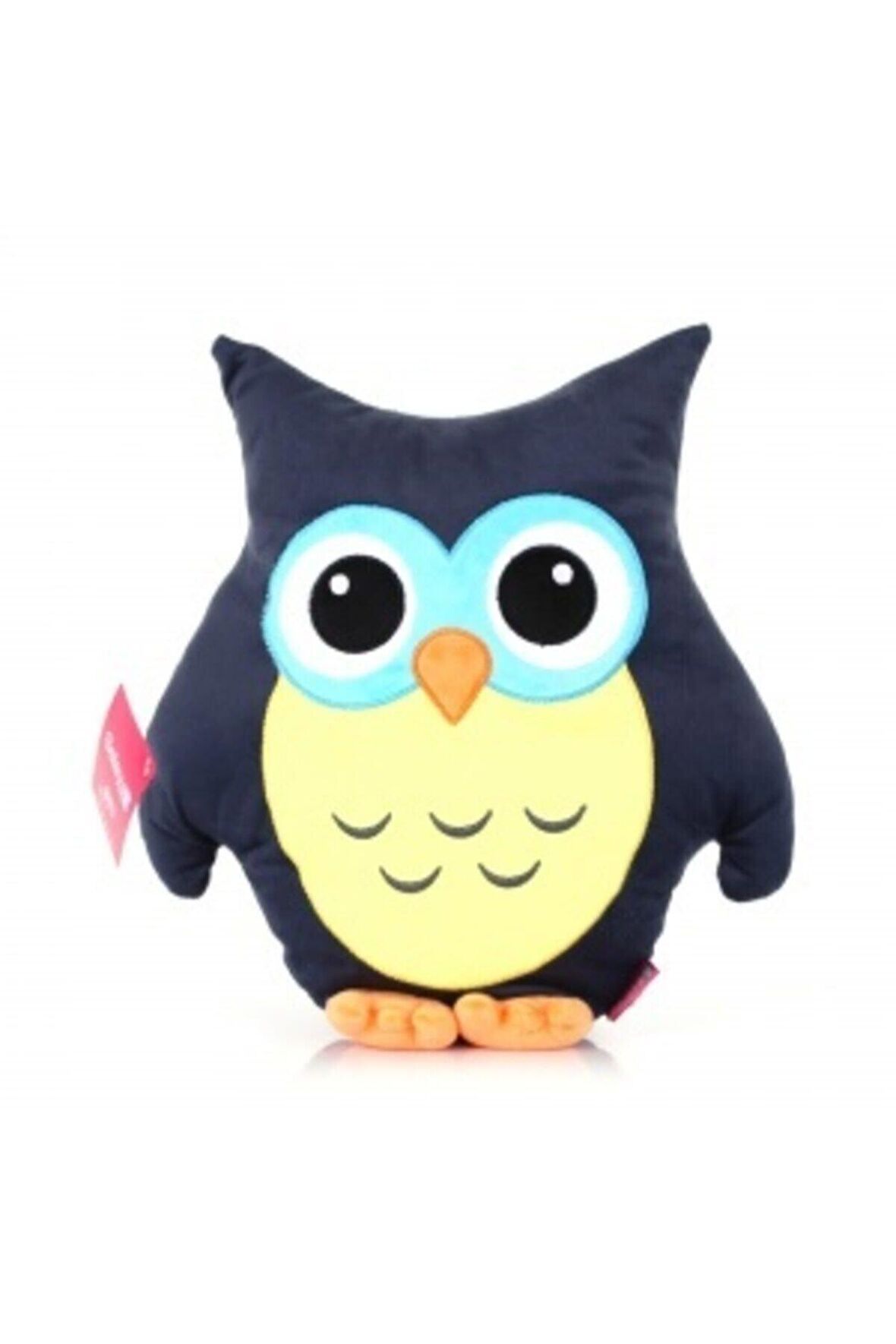Baykuş Figürlü Yastık 35 cm