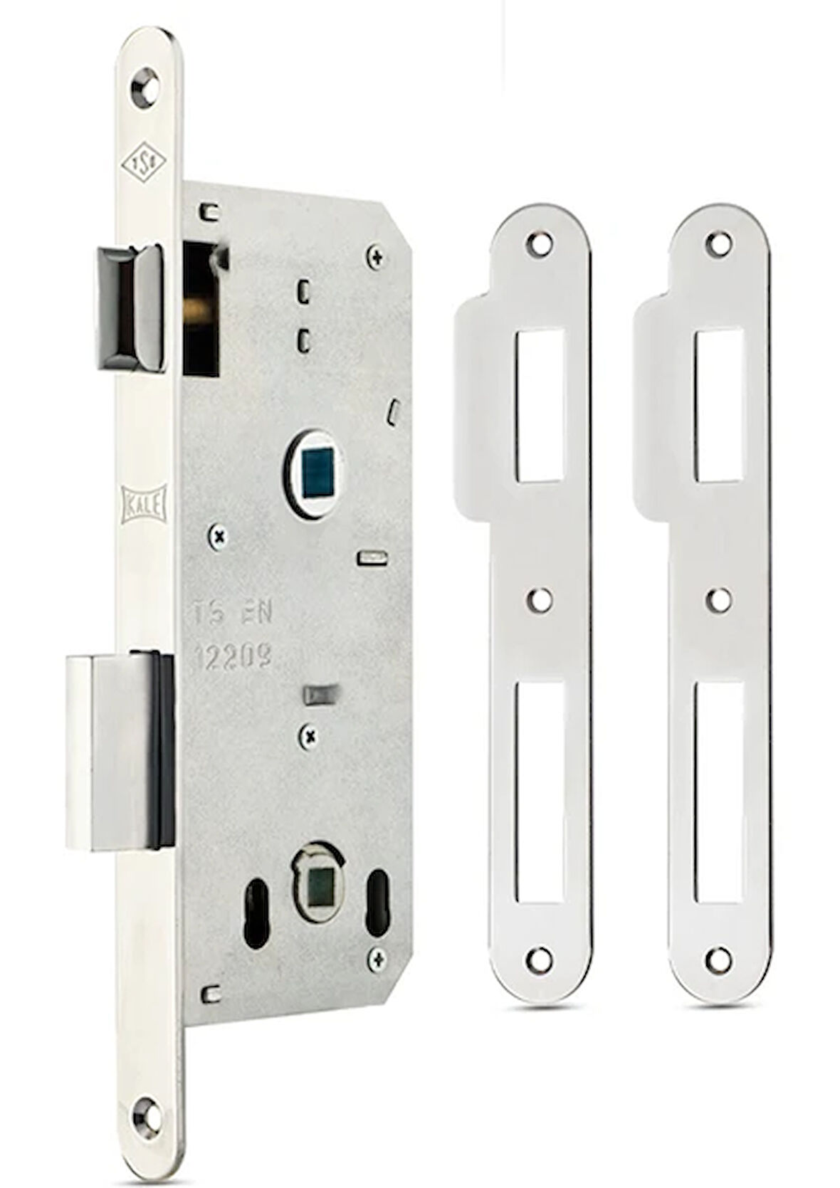 Kale 149 R Wc Kale Iç Kapı Gömme Kilidi (Geniş Tip), Ahşap Wc Kapıları Için,