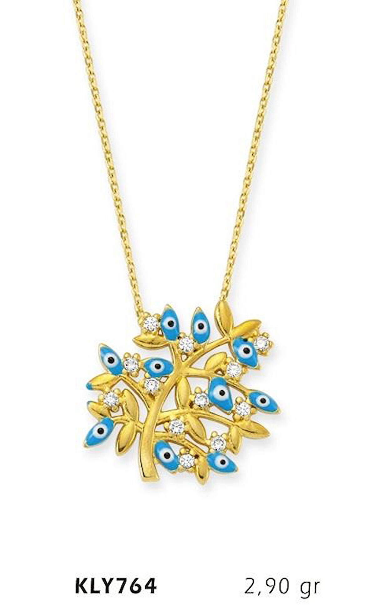 14 Ayar Altın Hayat Ağacı KLY764