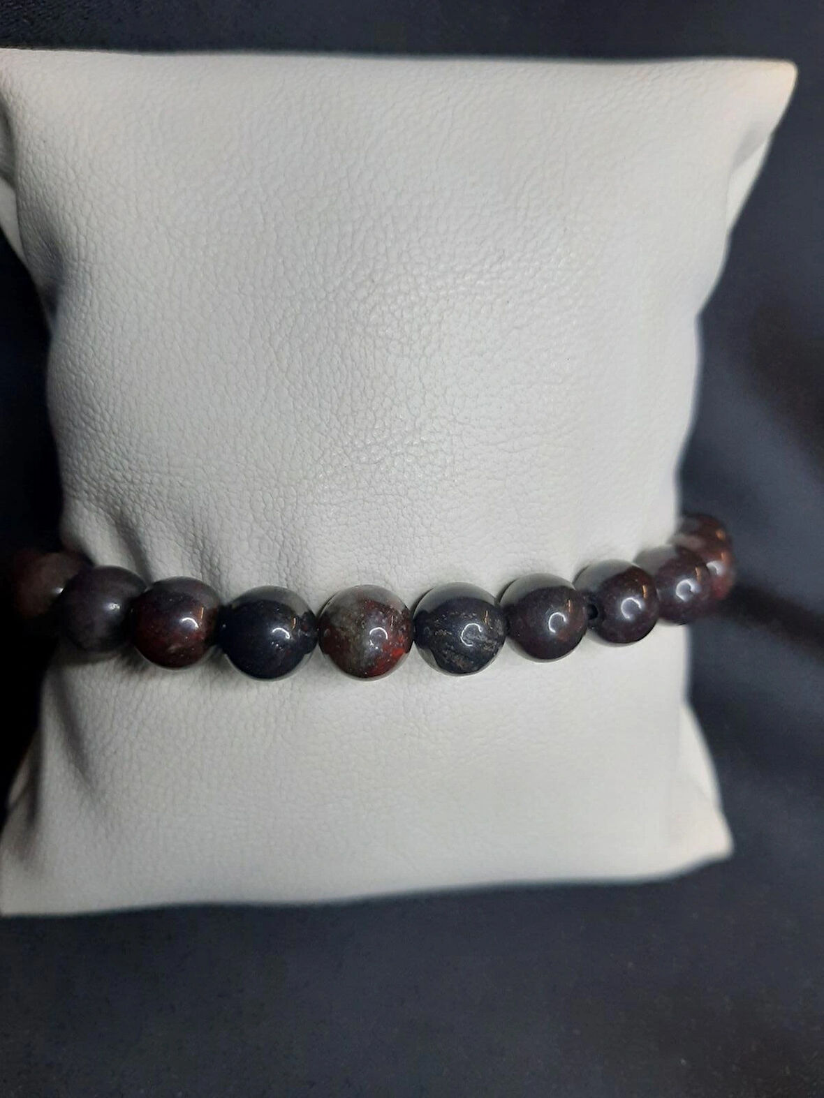 MRYart Kızıl Kaplan Gözü Doğaltaş Bileklik Tarz Ürün Unisex