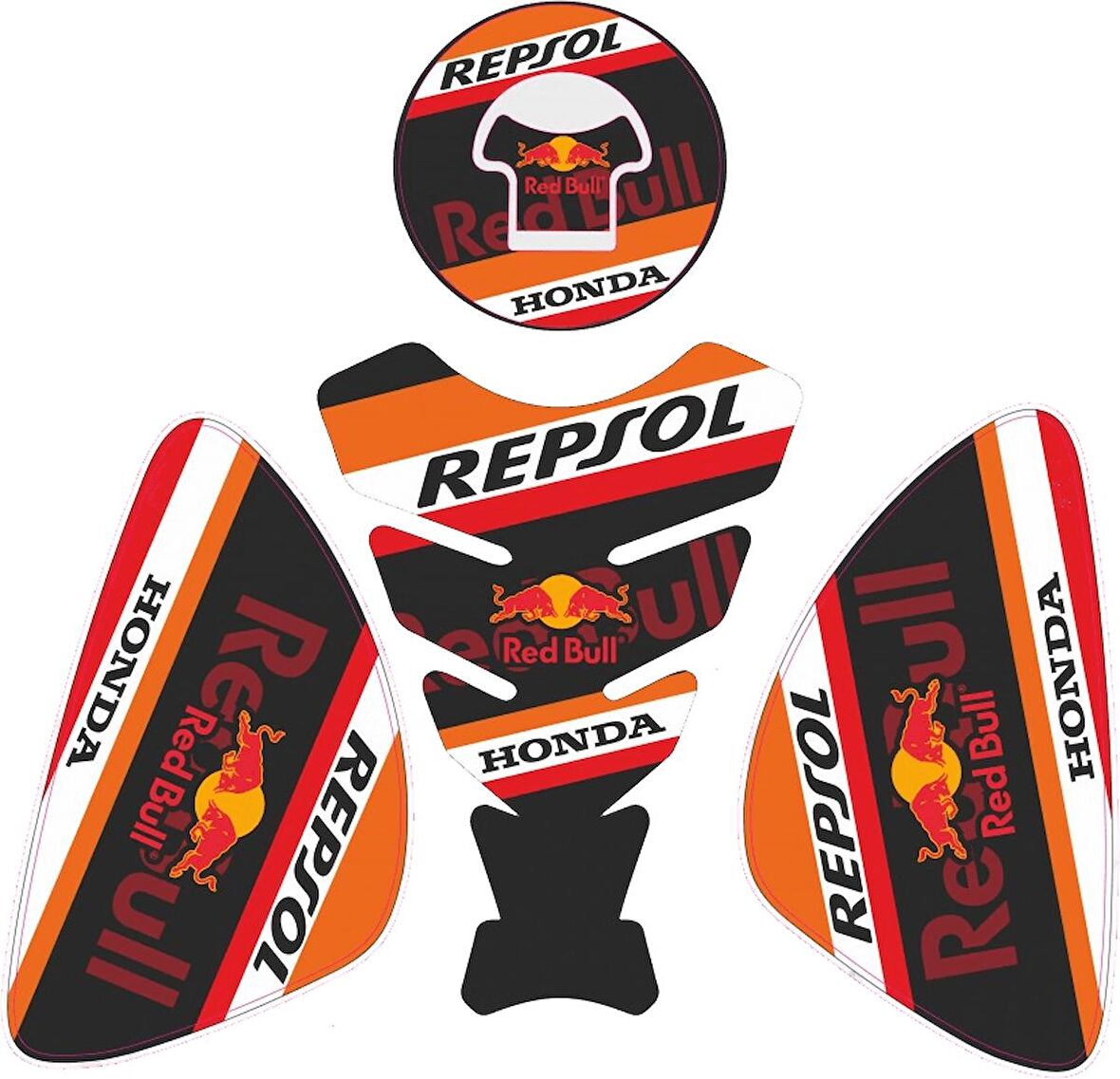 Honda CBR Tank Pad REPSOL (Özel Kesim)