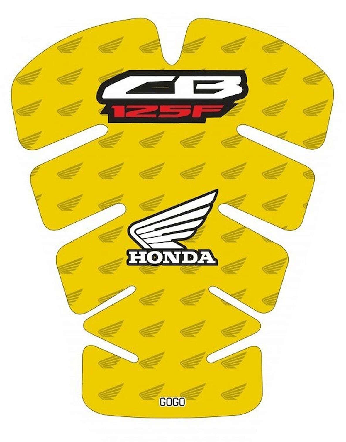 Honda CB 125 F Tank Pad Sarı