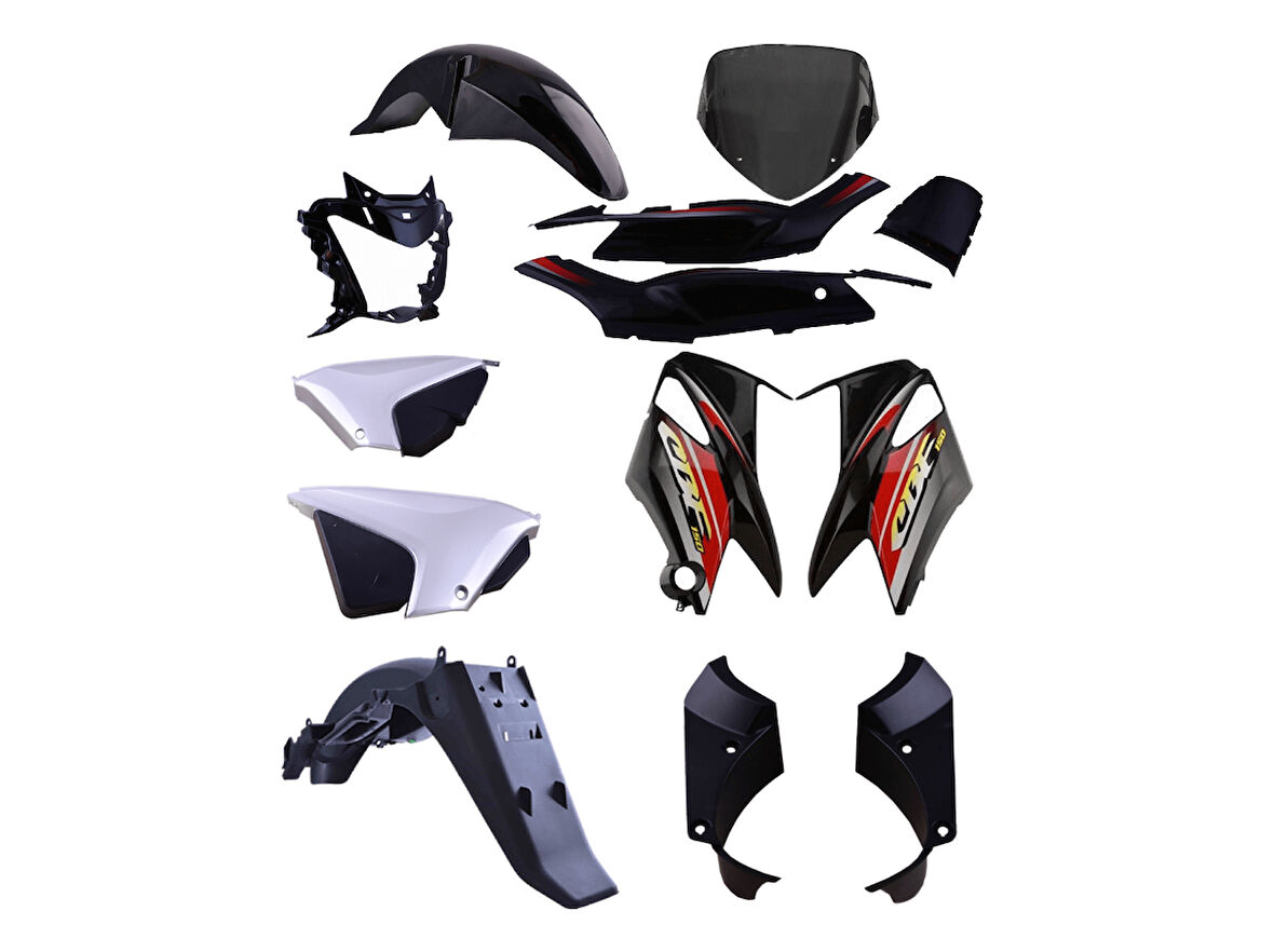 Honda CBF 150 Siyah Grenaj Seti - Kaporta Seti