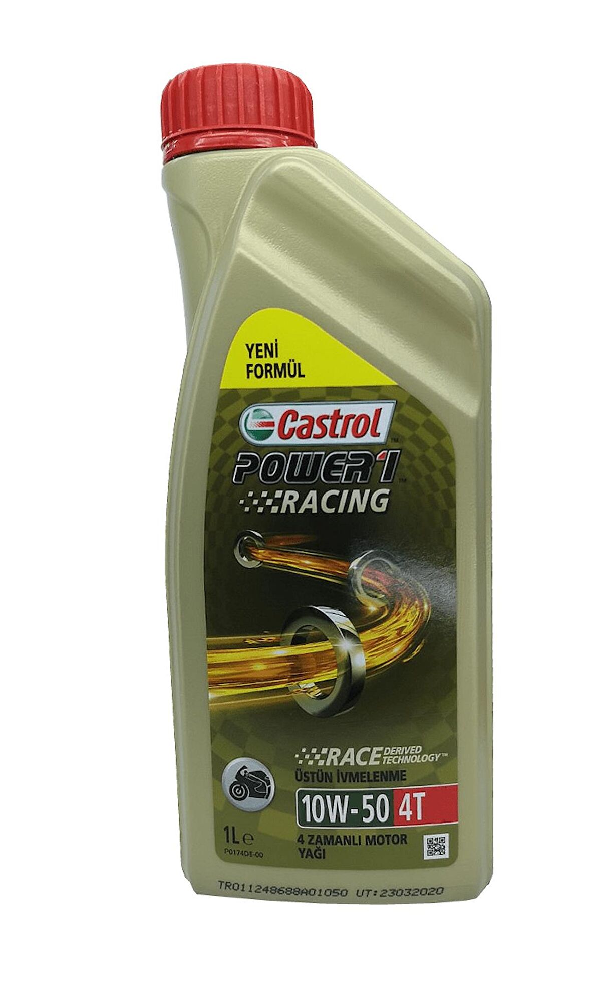 Castrol Power 1 Racing 4T 10W-50 Motor Yağı 1 LT.