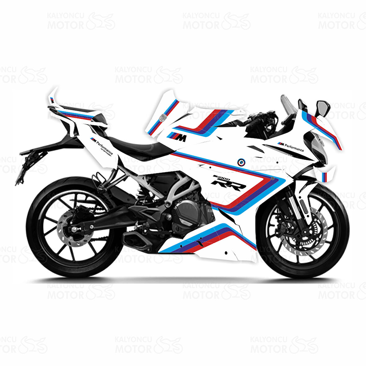 CF Moto 250 SR MPerformance Design 1000 RR Edition Sticker Set- Kaplama