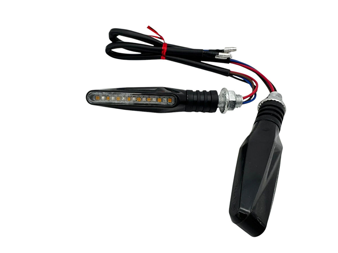 Motosiklet Led Sinyal + Stop Takımı 3 Fonksiyon KL020-4