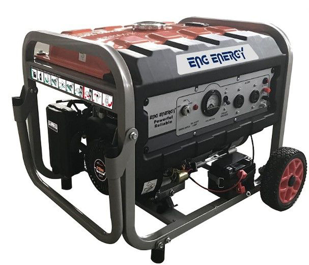 Energy KM8000-ME Benzinli 8.75 kVa Monofaze Jeneratör