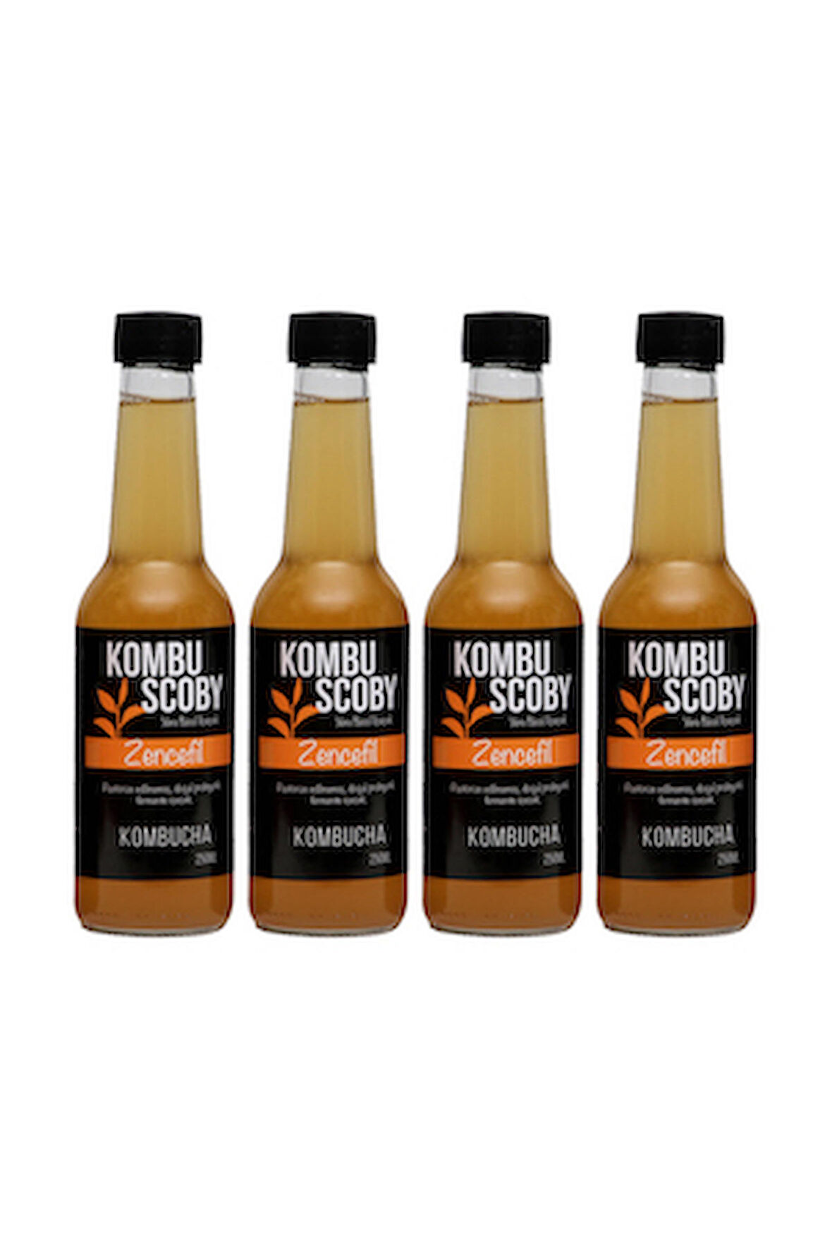 Kombuscoby Kombucha
 Zencefil Yeni Nesil İçeçek 
4 adet x 250 ml