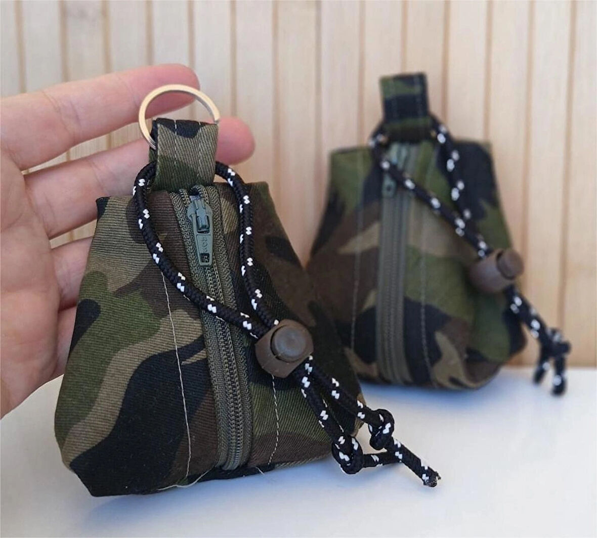 KAMUJLAJ DESEN MİNİ CÜZDAN & ANAHTARLIK & KARTLIK 