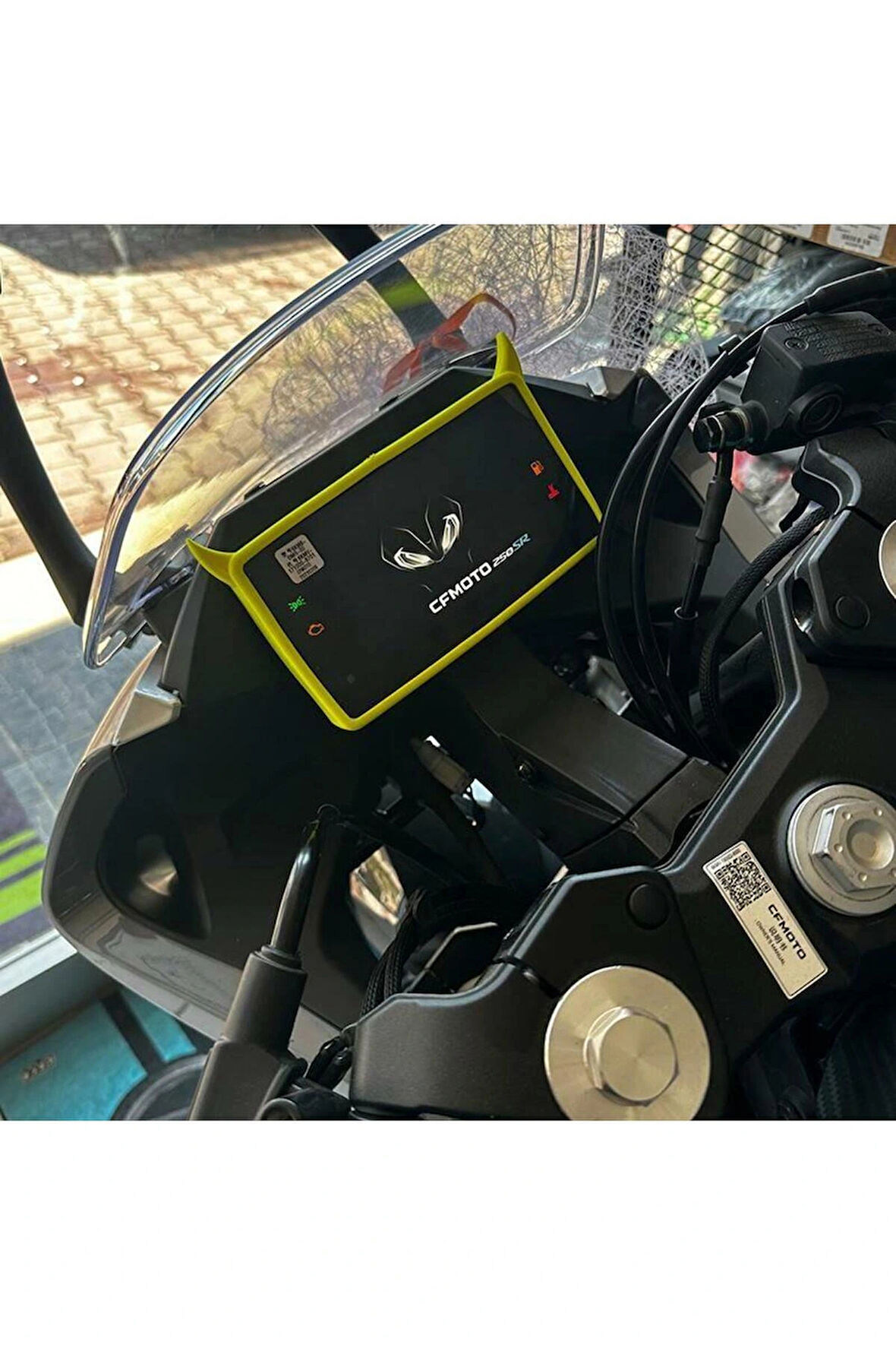 Sr 250 2023 - 2024 Uyumlu Km Koruyucu Kılıf Yeşil