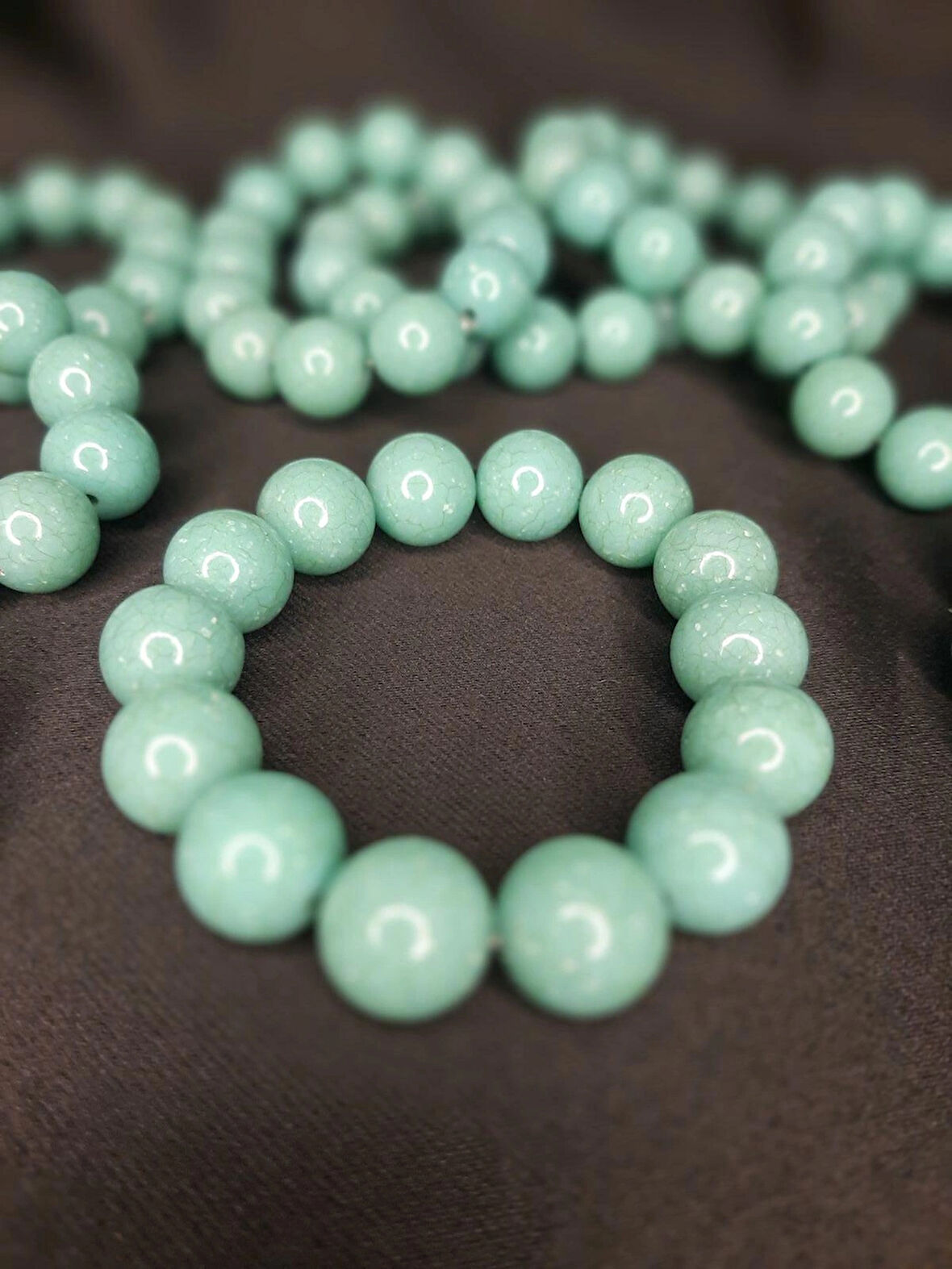 MRYart El Yapımı Toz Kehribar Boncuk Bileklik - Doğal ve Şık Tasarım