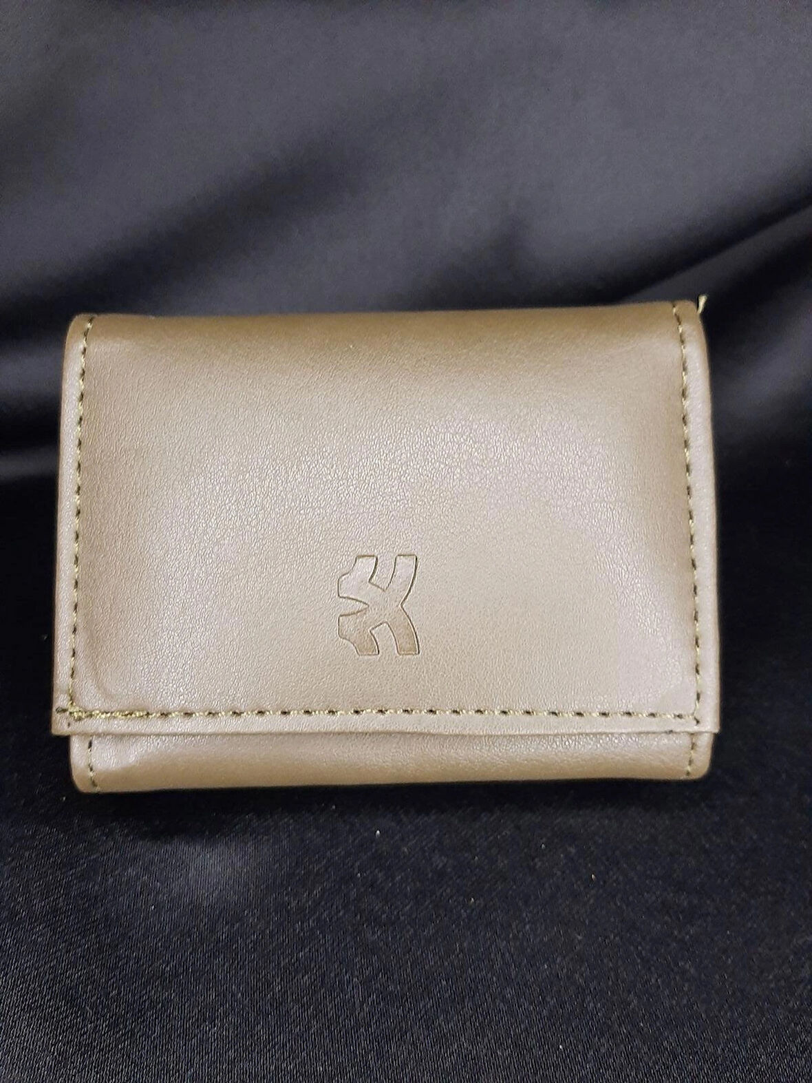 MRYart Haki Kadın Cüzdanı - Fermuarlı ve Düğmeli Kartlık Model