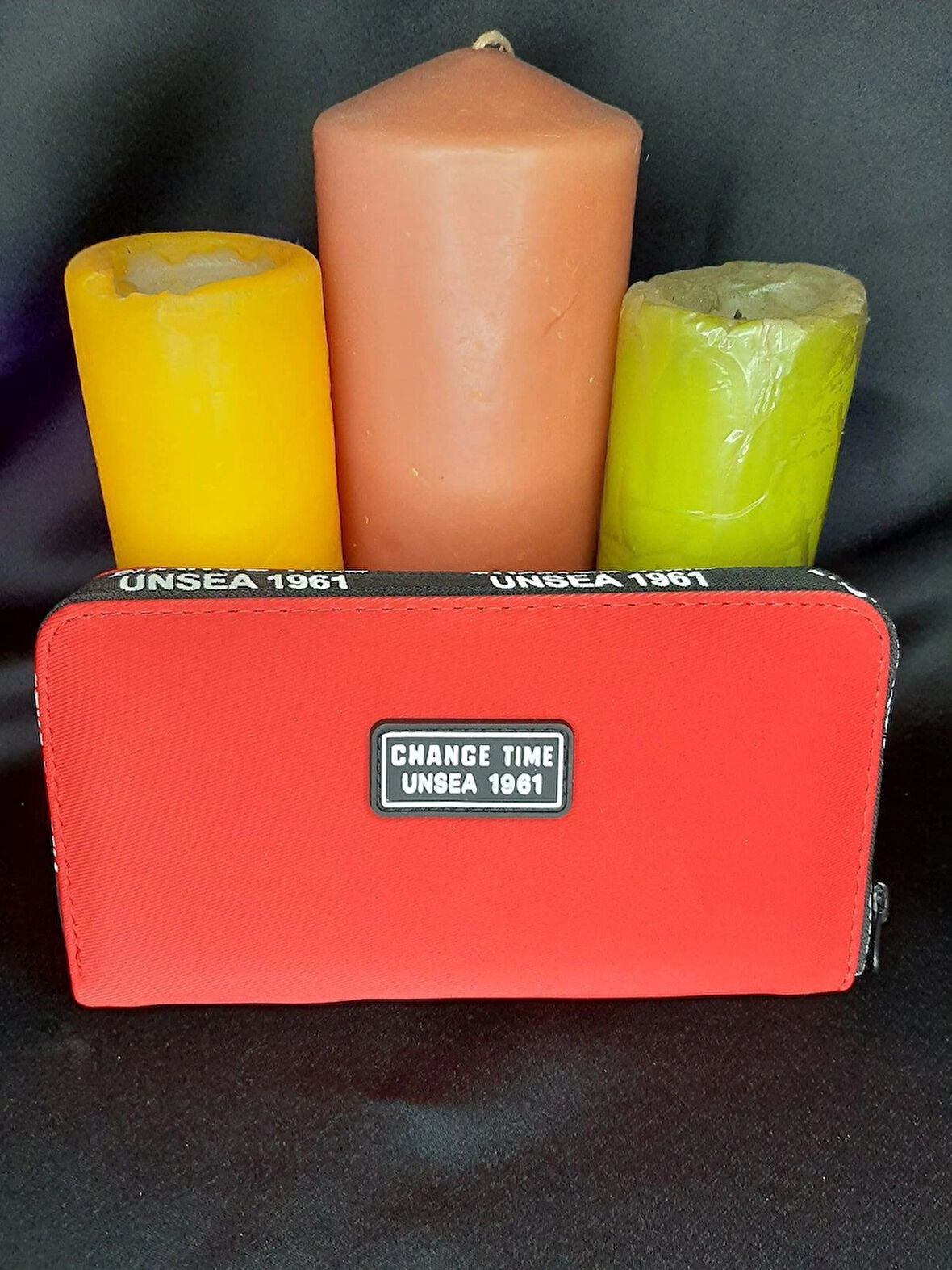  Kadın Fermuarlı Telefon Bölmeli Kartlık Cüzdan - Geniş