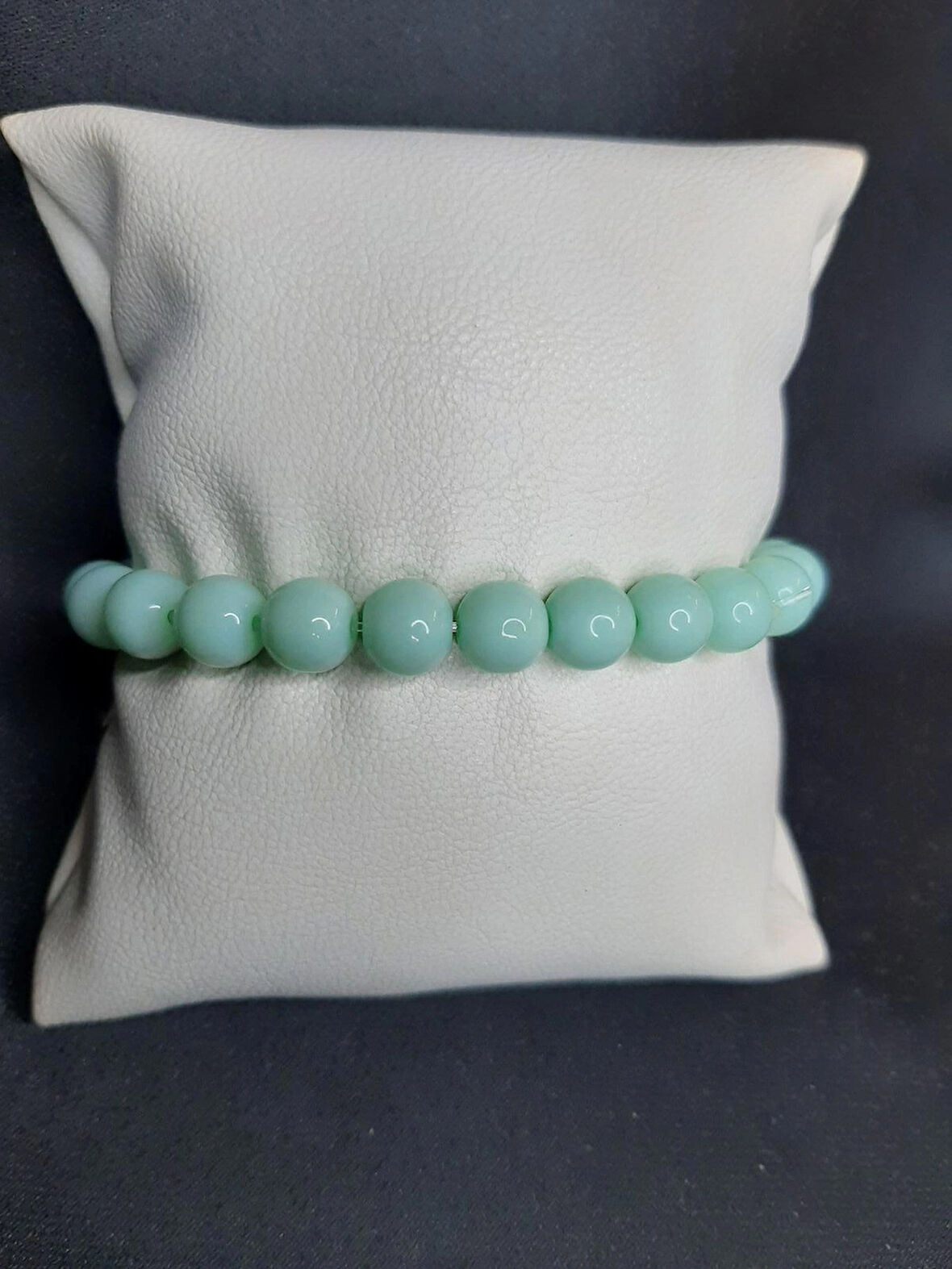 MRYart  Su Yeşili Cam Boncuk Bileklik – Şık ve Zarif Tasarım Unisex