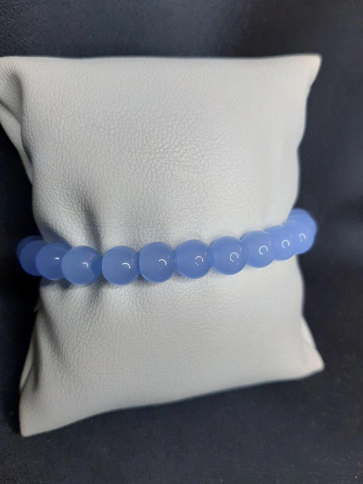 MRYart  Havai Mavi Cam Boncuk Bileklik – Şık ve Zarif Tasarım Unisex