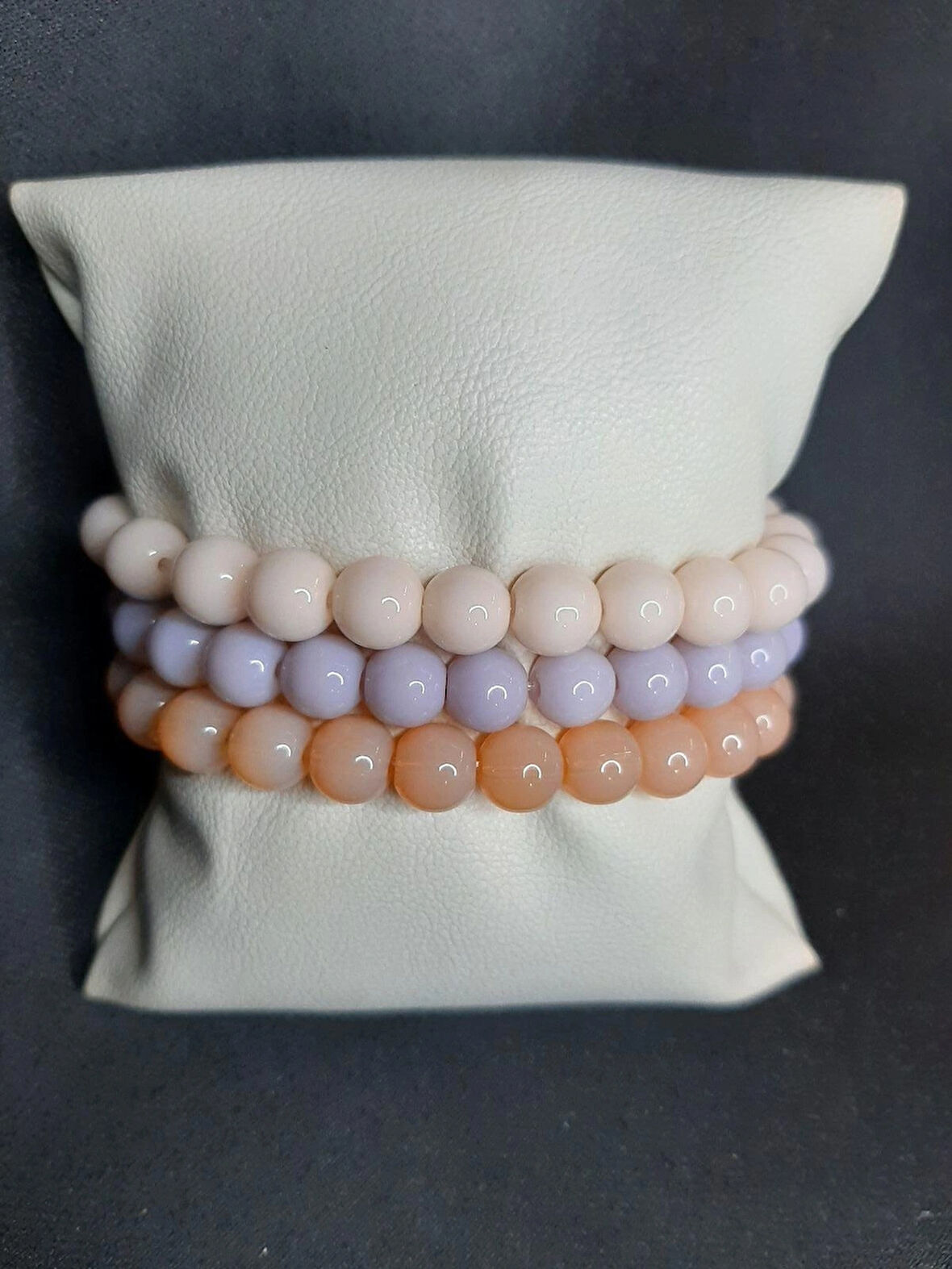 MRYart 3’lü Cam Boncuk Bileklik Seti – 3 Al Az Öde Fırsatı Unisex