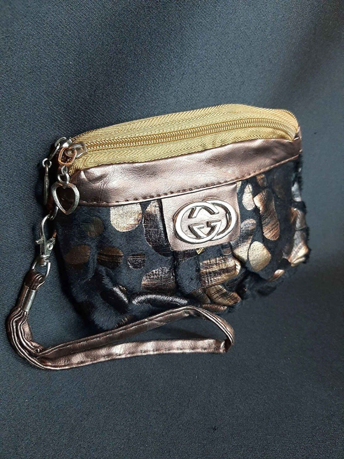 MRYart Leopar Desenli Para Cüzdanı