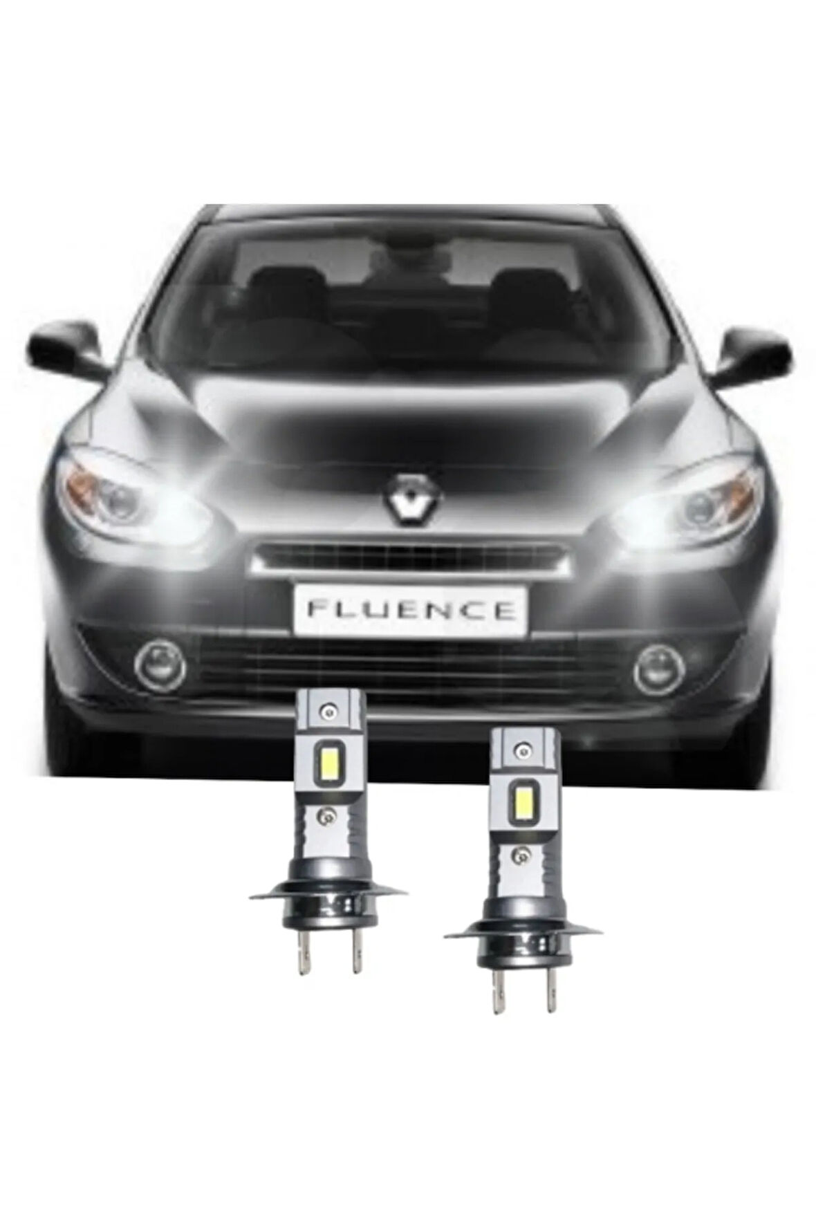 RENAULT FLUENCE LED UZUN FAR AMPULÜ Mini Led 2'li Set H7