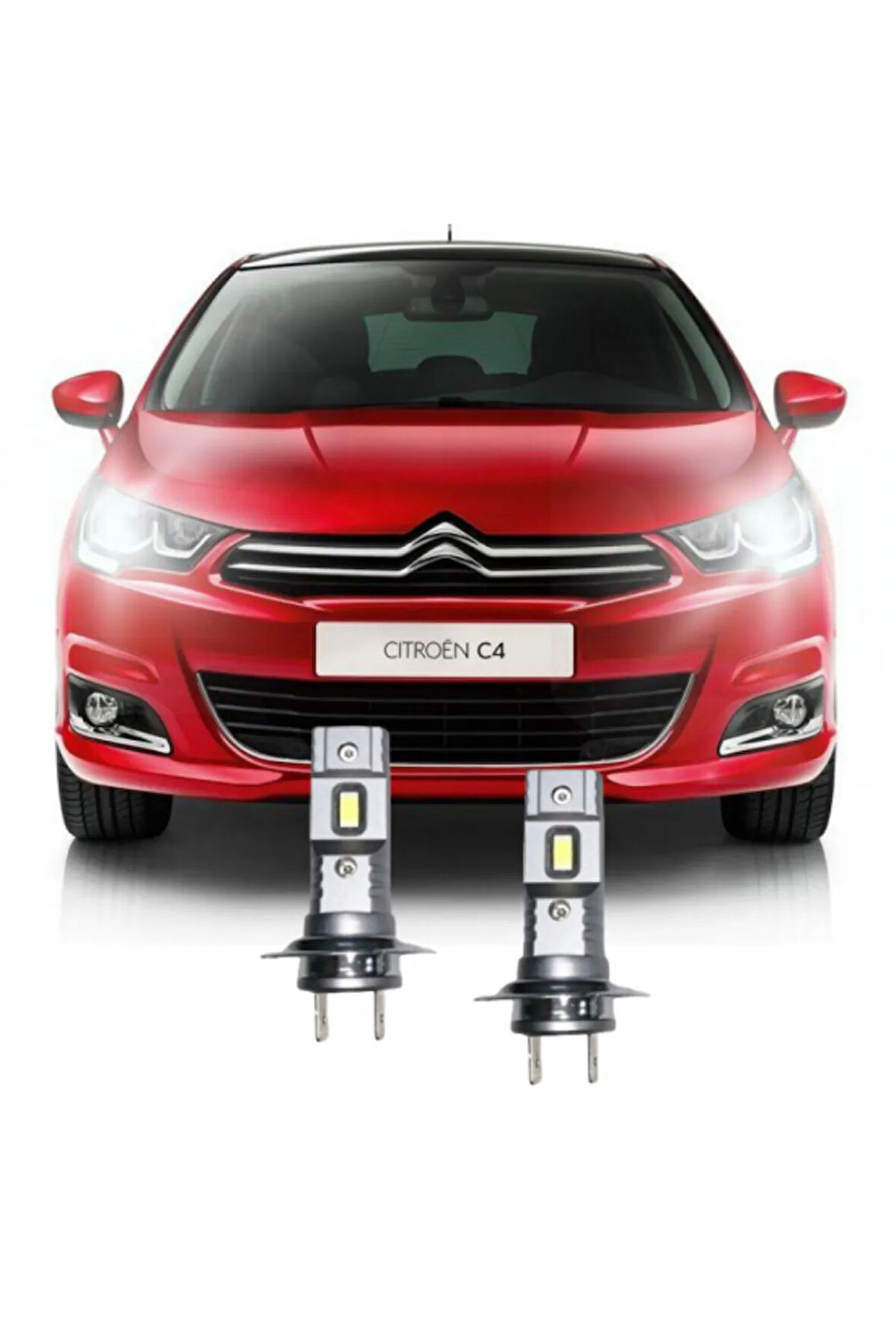CITROEN C4 (2012-2017) LED KISA FAR AMPULÜ H7 Mini Led 2'li Set