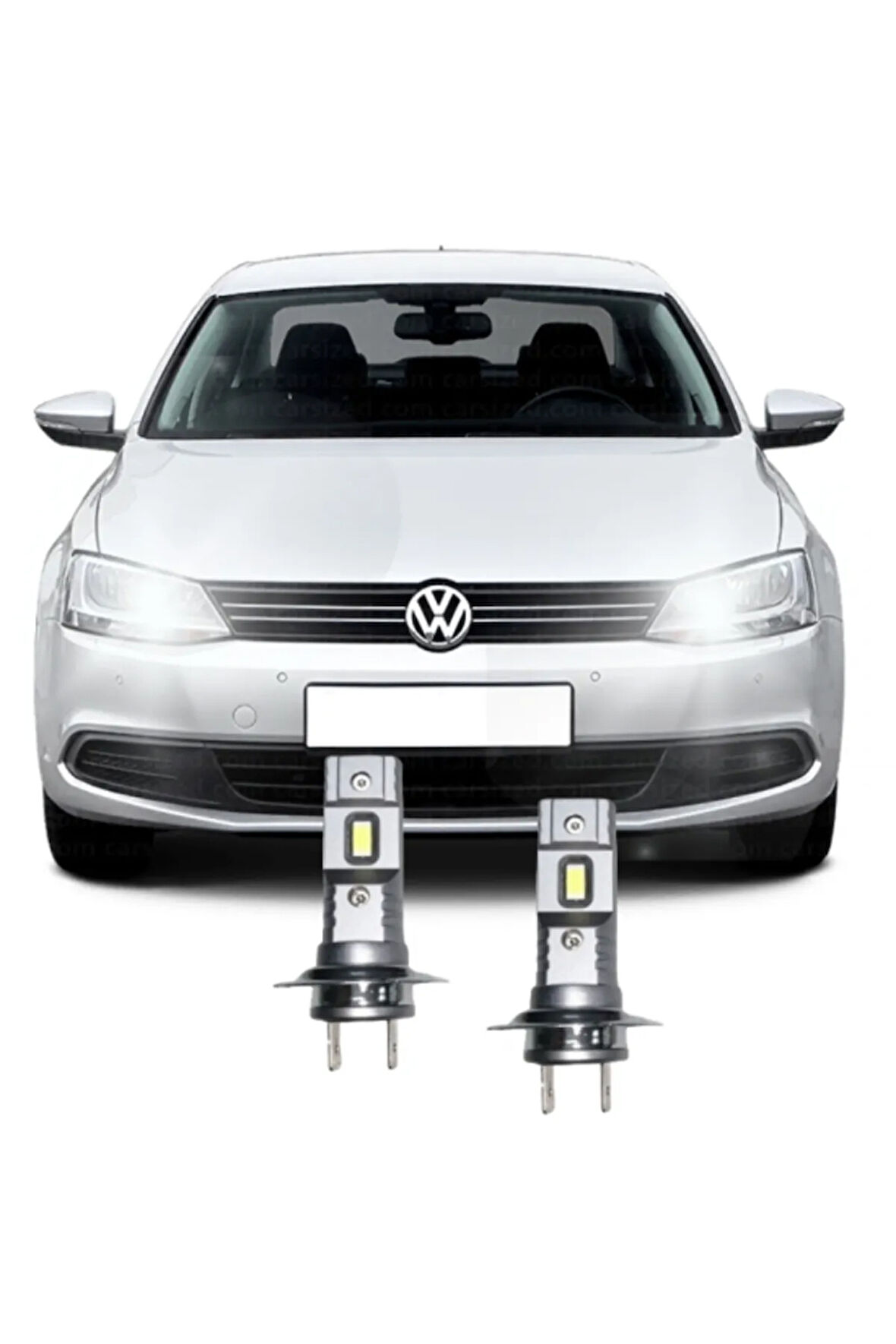 VW JETTA MK6 LED H7 UZUN FAR AMPULÜ Mini Led 2'li Set