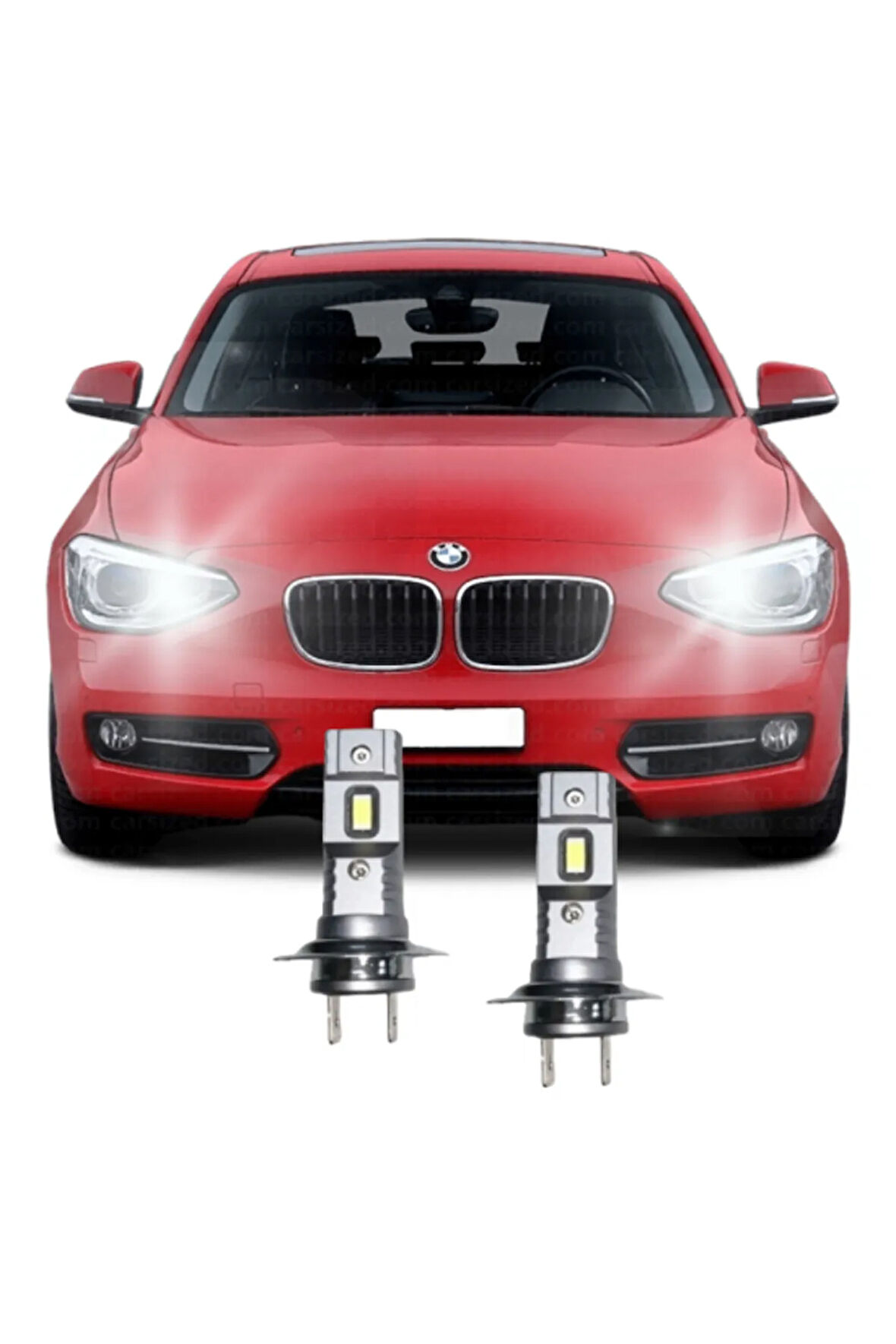 BMW F20 LED XENON UZUN FAR AMPULÜ H7 Mini Led 2'li Set