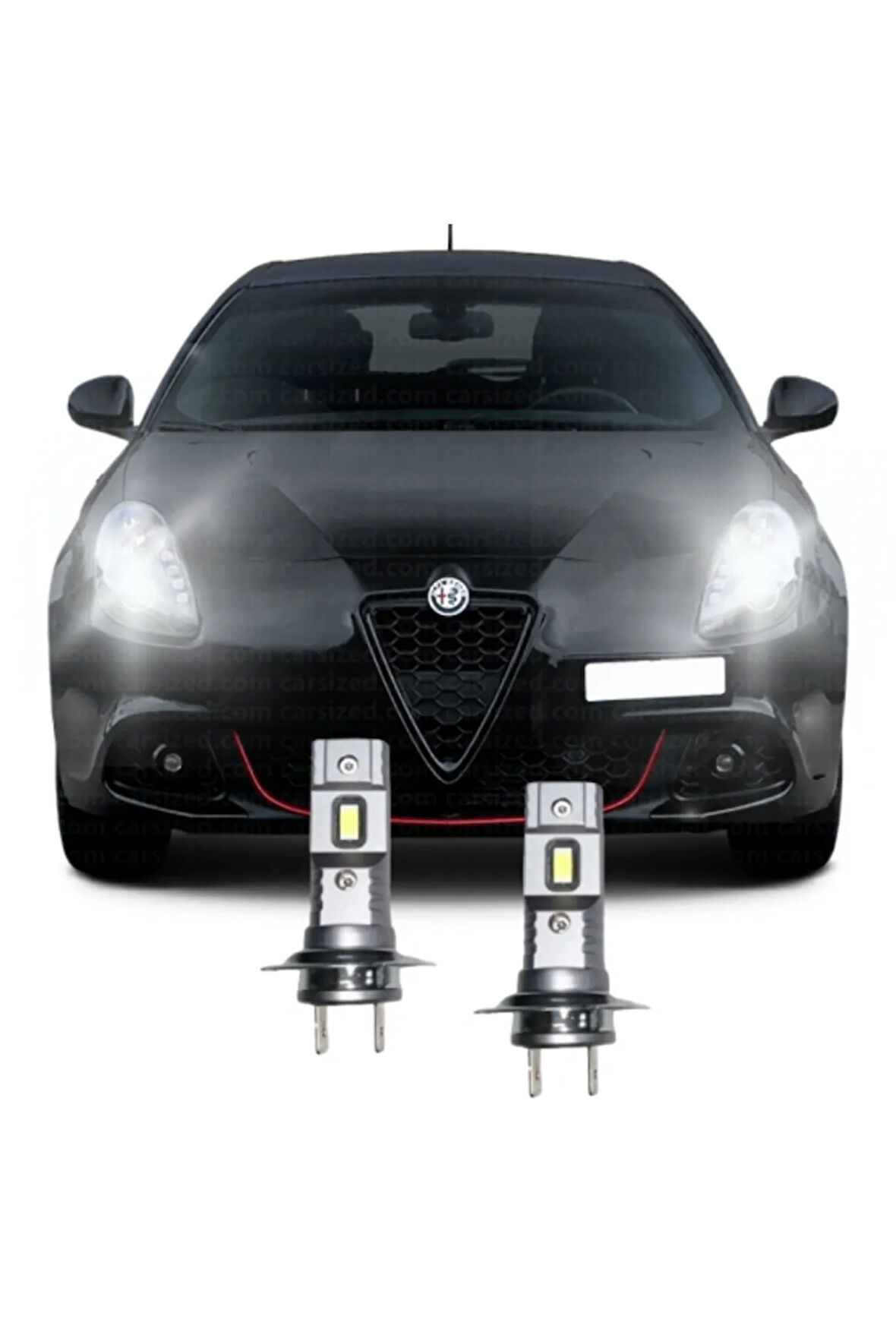 GIULIETTA LED XENON KISA FAR AMPULÜ H7 Mini Led 2'li Set