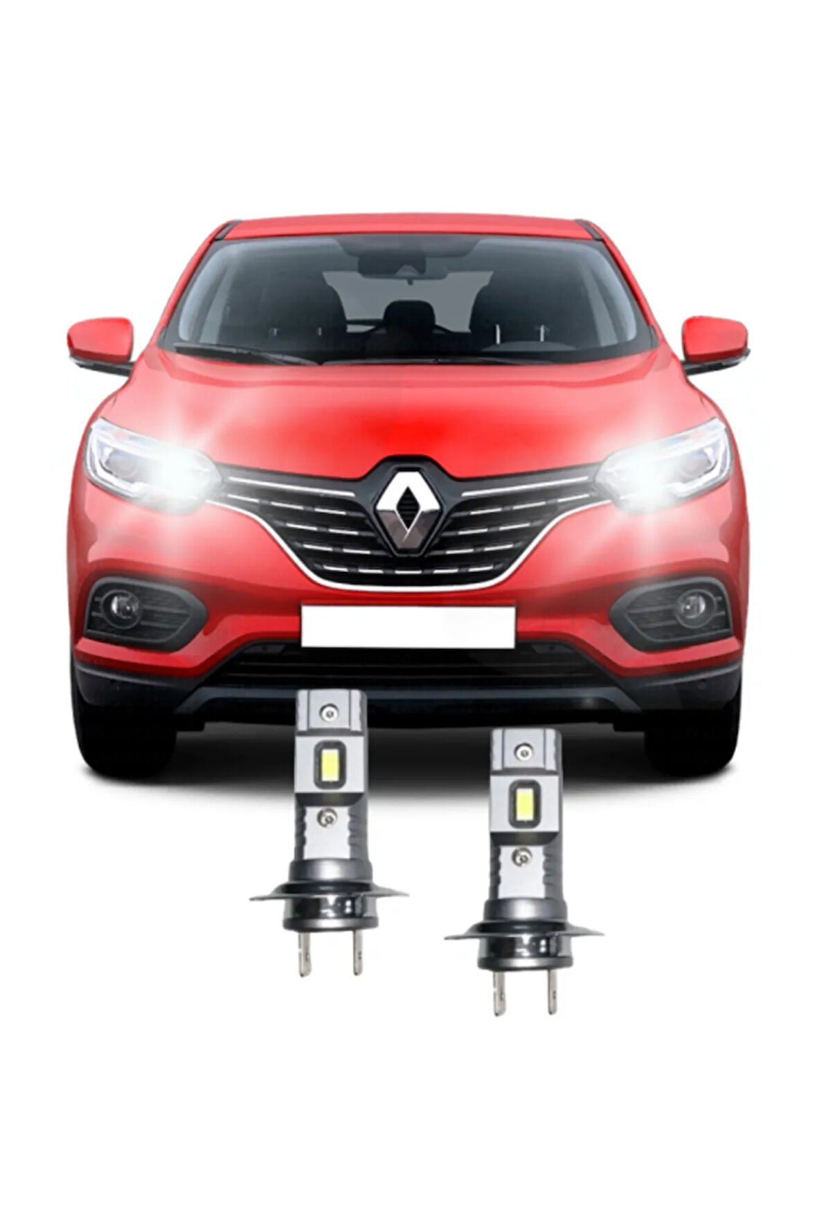 RENAULT KADJAR LED UZUN FAR AMPULÜ Mini Led 2'li Set H7