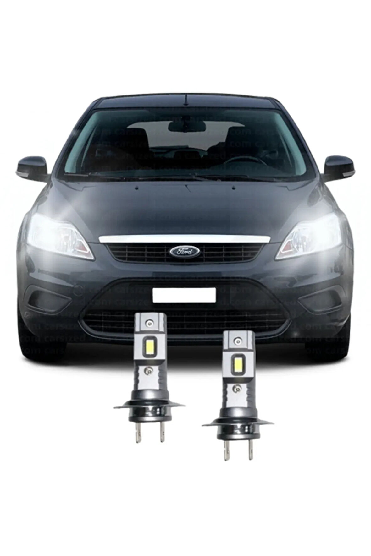 FORD MONDEO (2006-2014) LED KISA FAR AMPULÜ H7 Mini Led 2'li Set