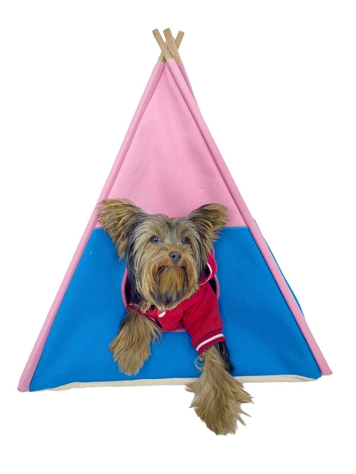 Tepee FiftyEight Köpek Evi, Köpek Barınağı, Köpek Çadırı, Minderli Köpek Yatağı