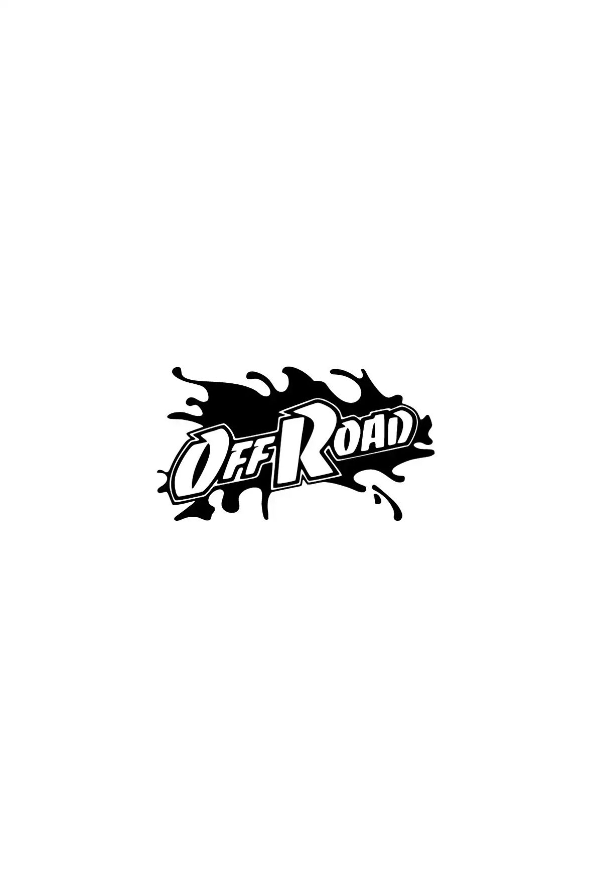 Off Road Su Sıçraması Sticker Duvar Dekor Sticker 40 x 24 cm