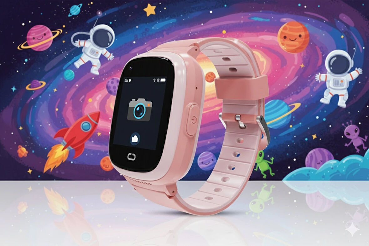 Akıllı Çocuk Saati 4.5g S Im Kart Destekli Görüntülü Görüşme Özelliği