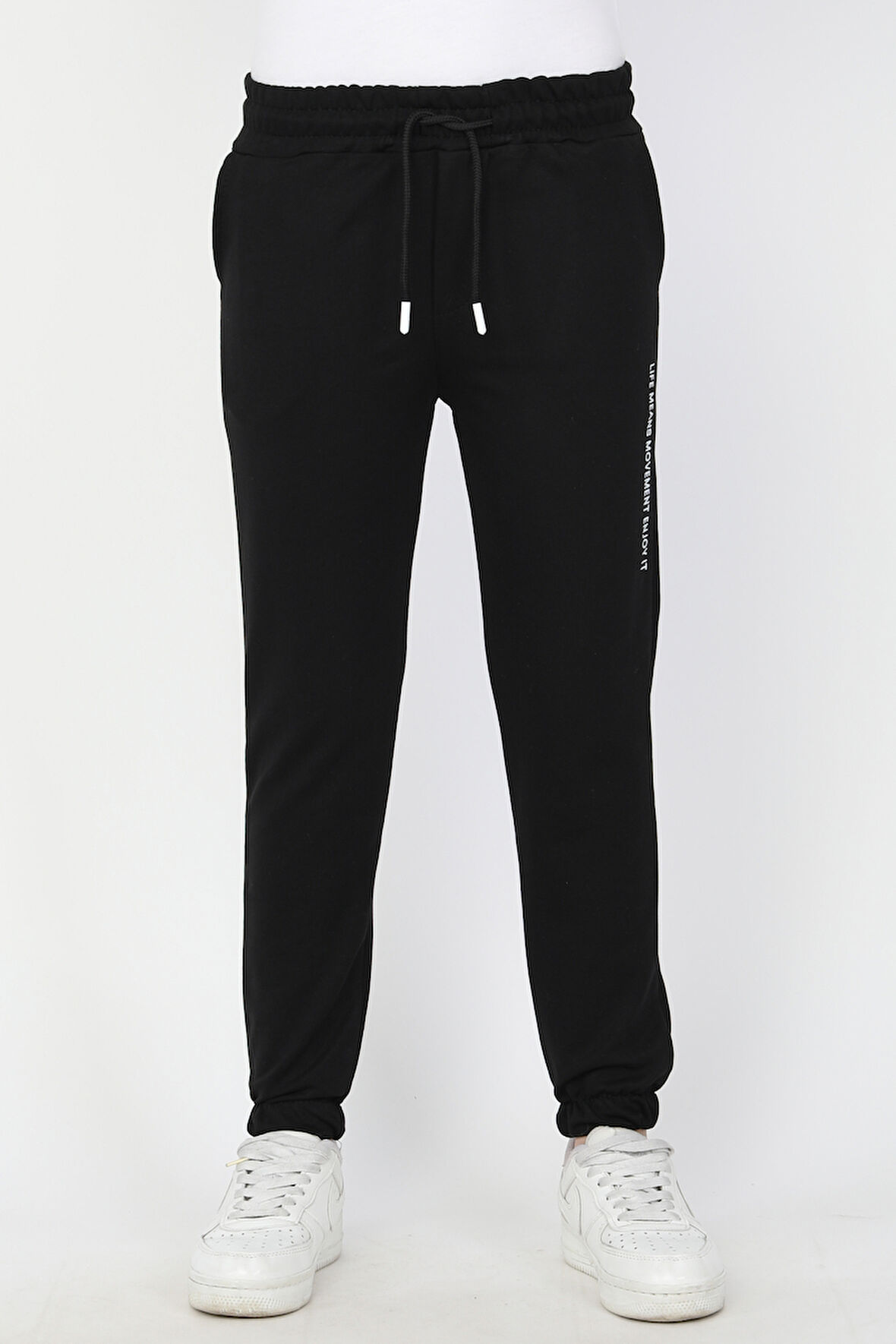 Lıfe Means Yazılı Unisex Çocuk Alt Eşofman 4187