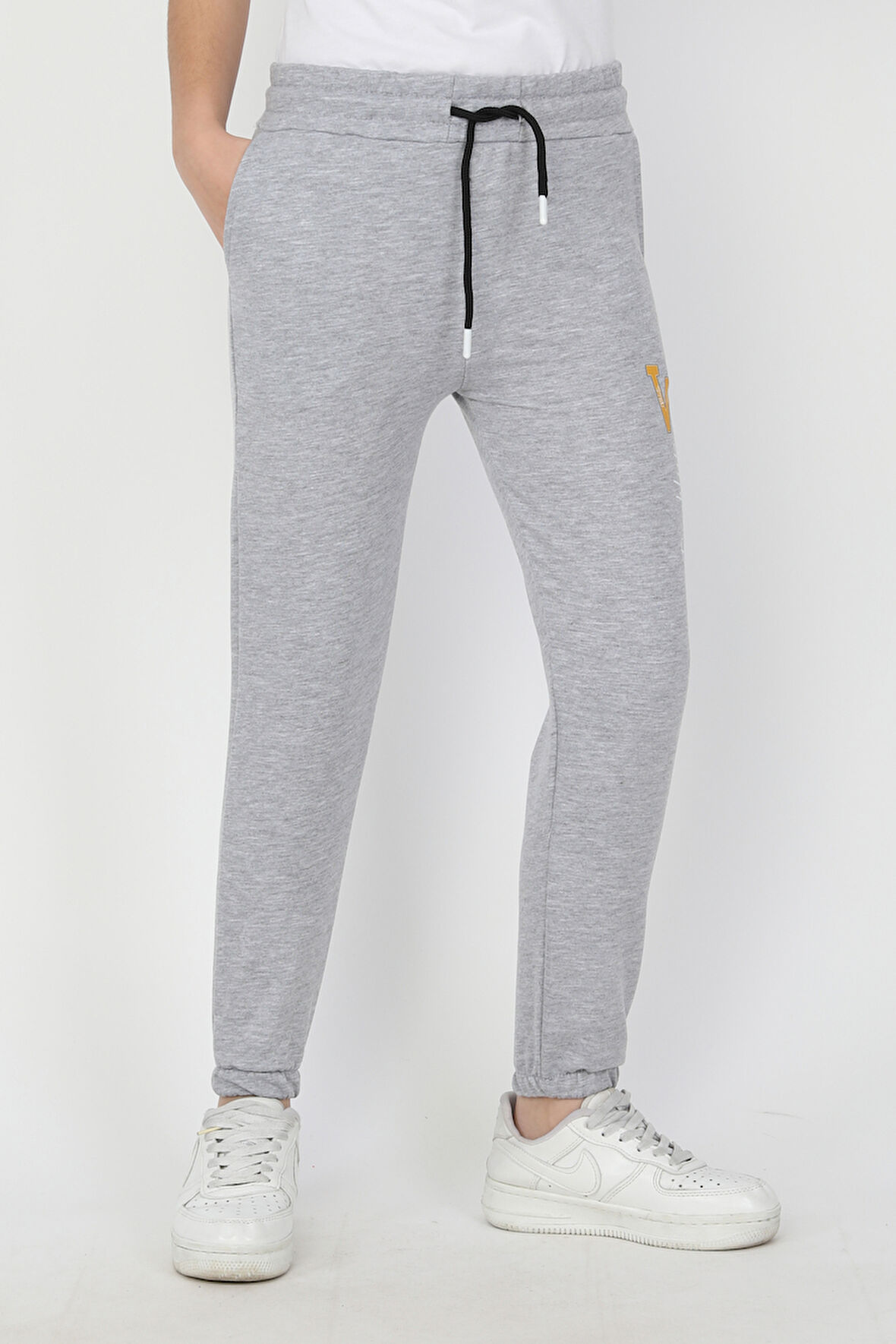 W Brooklyn baskılı Unisex Çocuk Eşofman Altı 4189