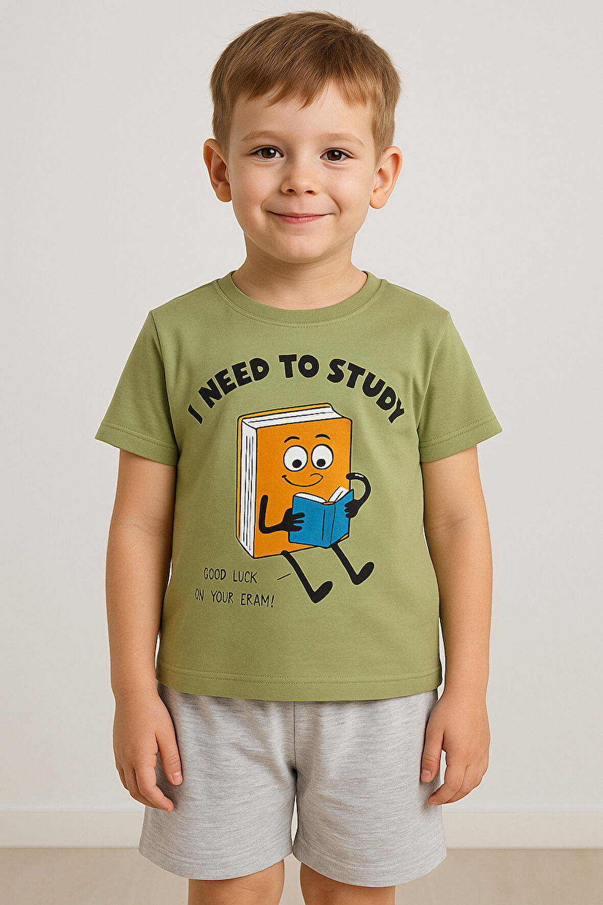 I NEED TO STUDY 2 Lİ ERKEK ÇOCUK TAKIM 4756