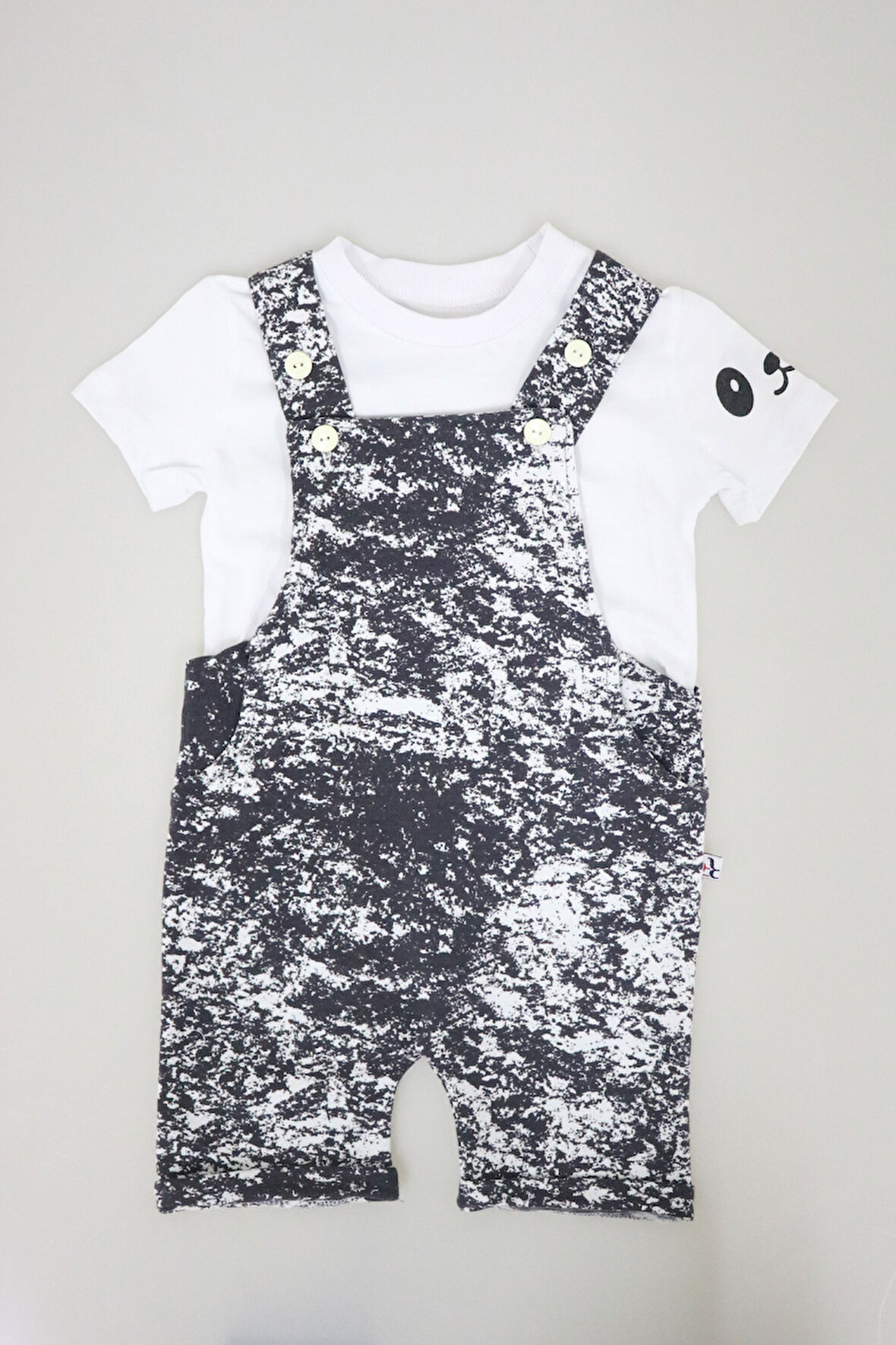 Erkek Bebek Batik Tshirtli Slopet Takım -  T0156
