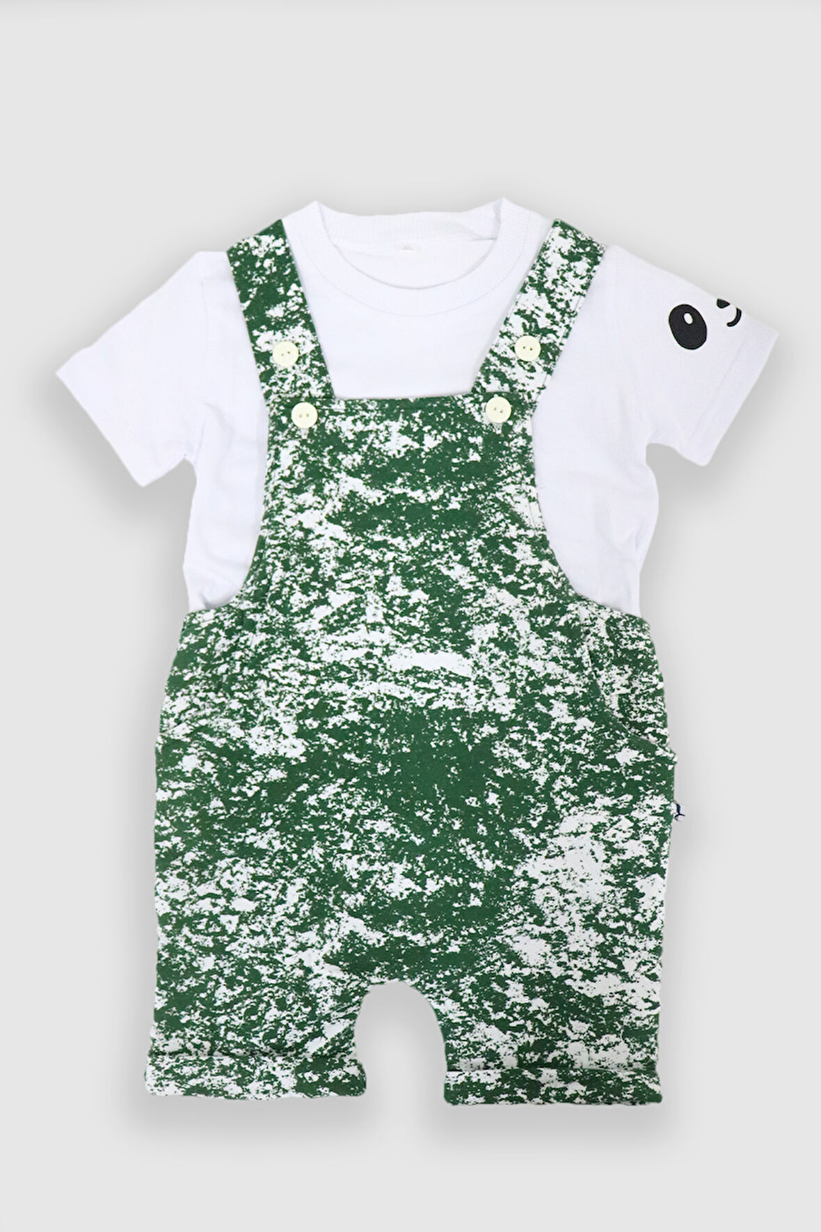 Erkek Bebek Batik Tshirtli Slopet Takım -  T0156