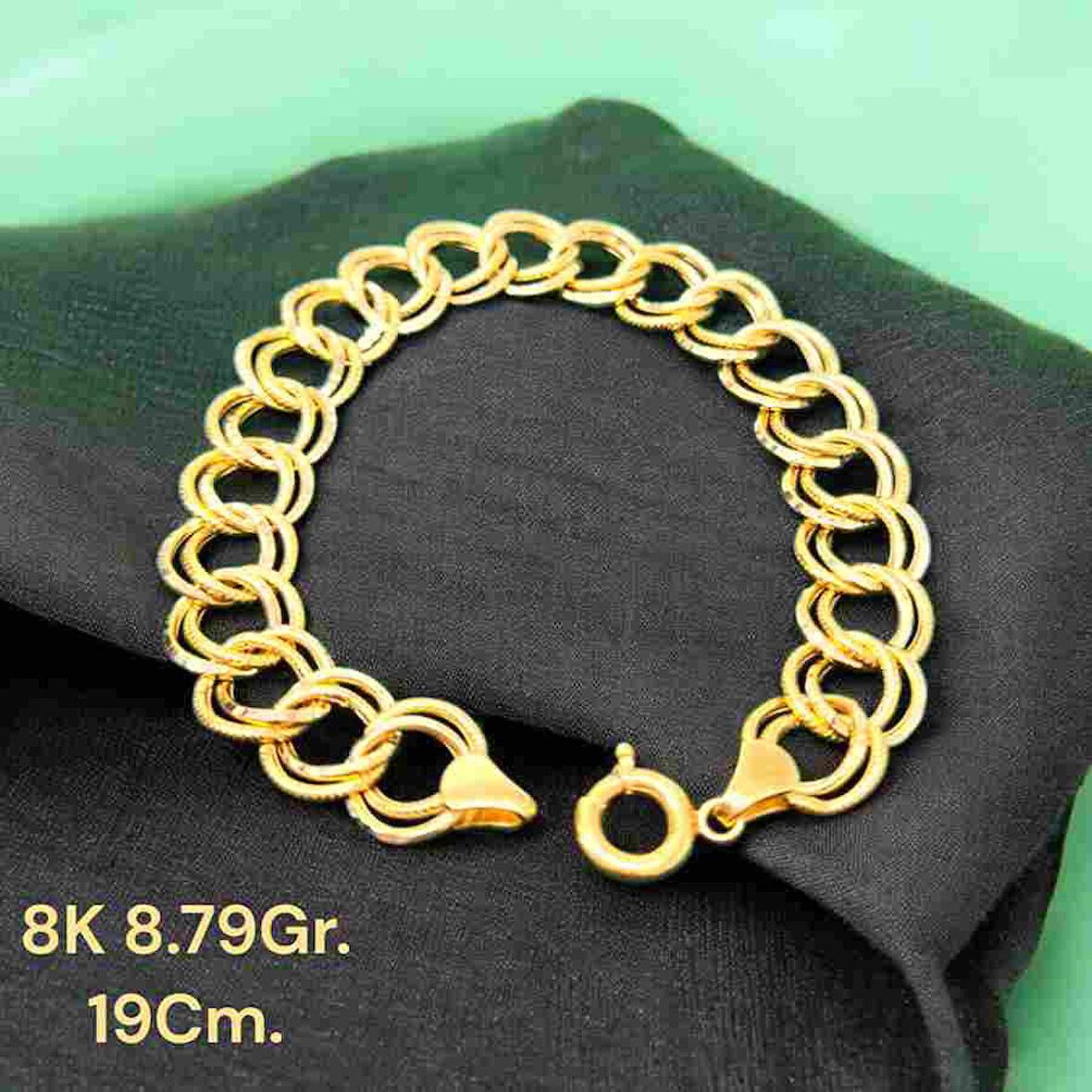 8AYAR 8.79GRAM ALTIN SAMANYOLU BİLEKLİK