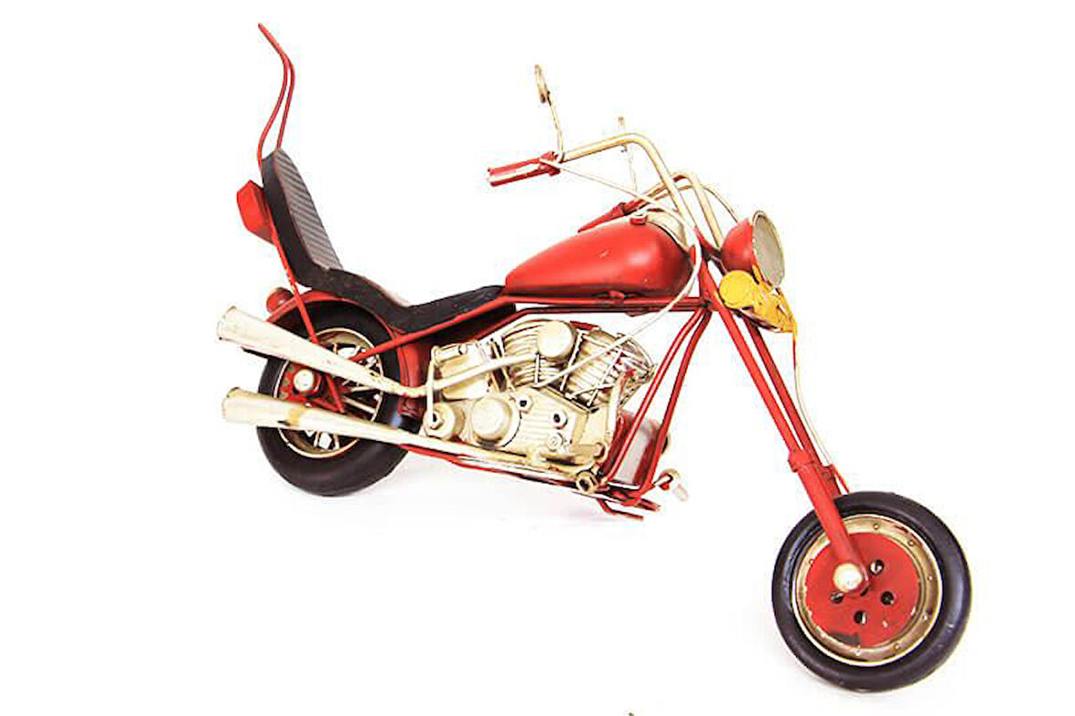 KENPAZAR Dekoratif Metal Motosiklet Vintage Biblo Ev Ofis Hediyelik