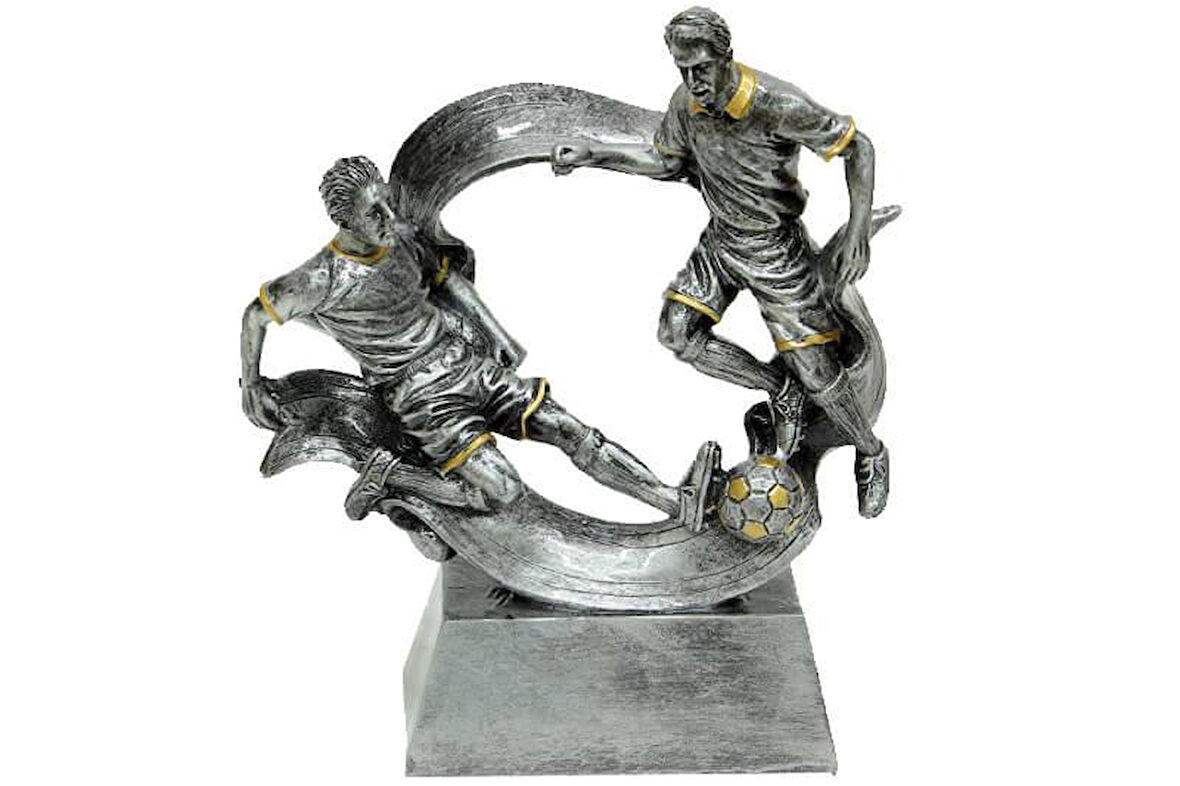 KENPAZAR Biblo 2 Futbolcu Dekoratif Hediyelik