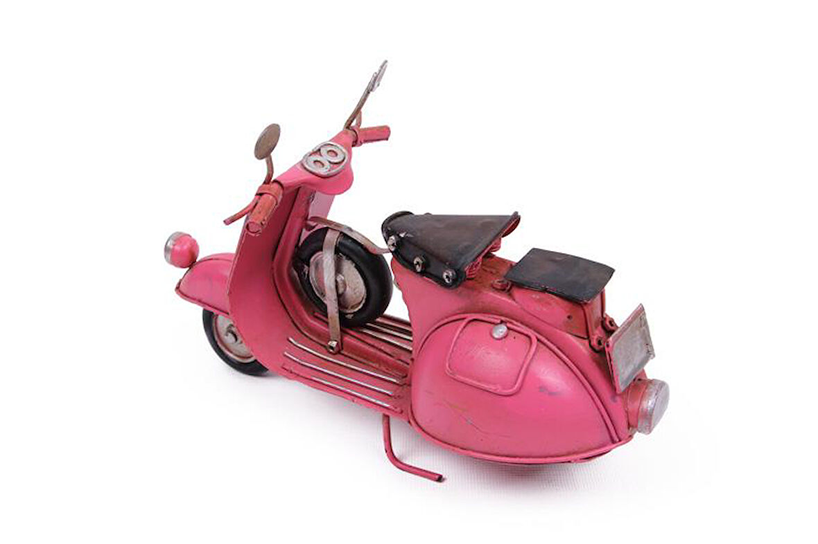 KENPAZAR Dekoratif Metal Scooter Biblo Dekoratif Hediyelik