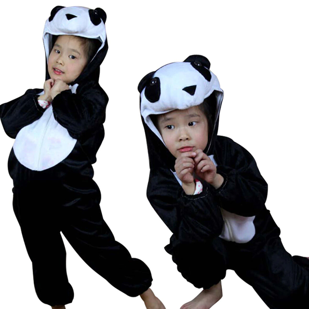 KENPAZAR Çocuk Panda Kostümü 2-3 Yaş 80 cm