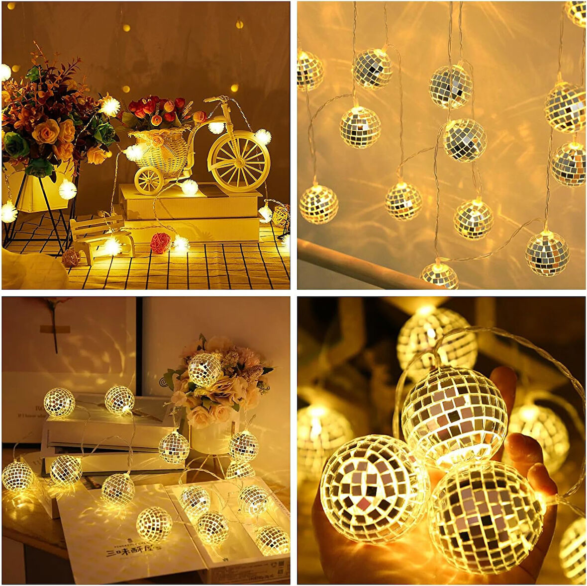 KENPAZAR 2m 10 Led Disko Toplu Led Gün Işığı