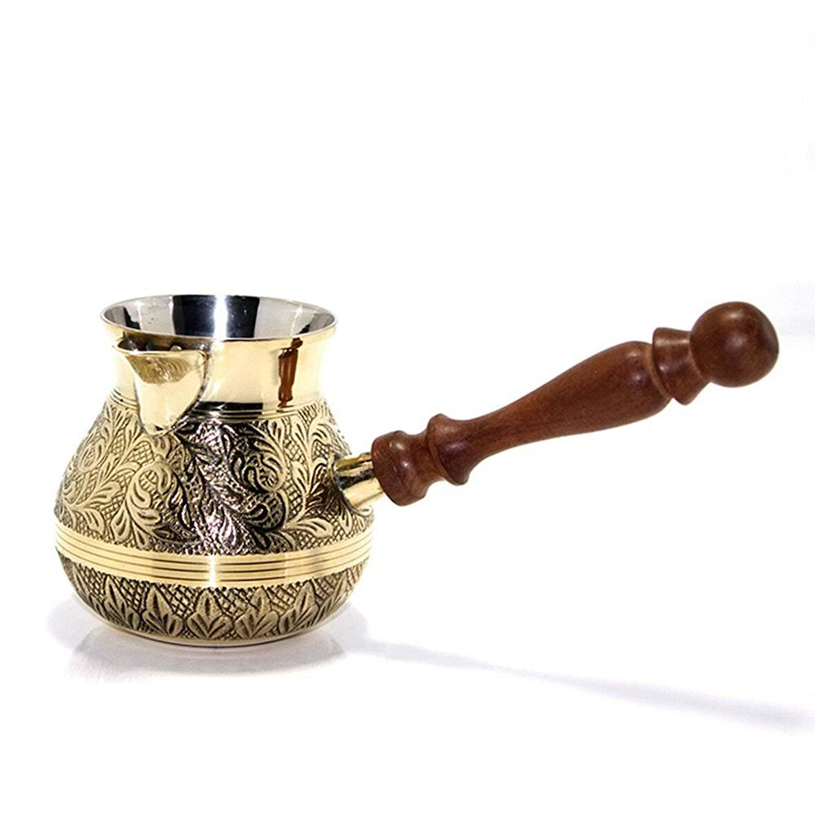 KENPAZAR Pirinç Cezve 5'' İnc