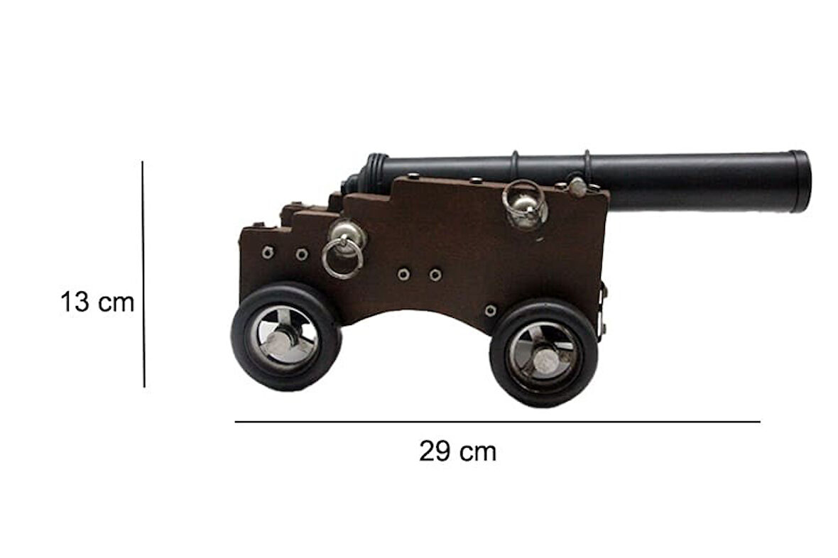 KENPAZAR Dekoratif Metal Top Arabası
