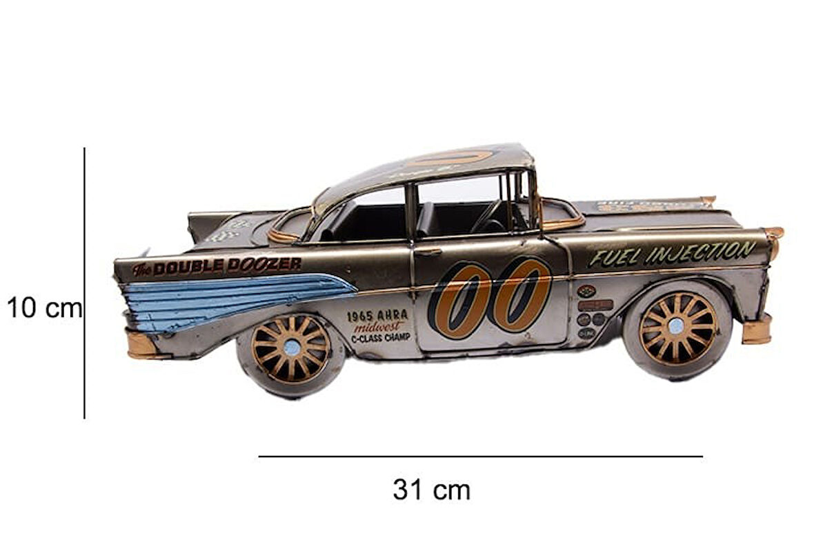 KENPAZAR Dekoratif Metal Araba