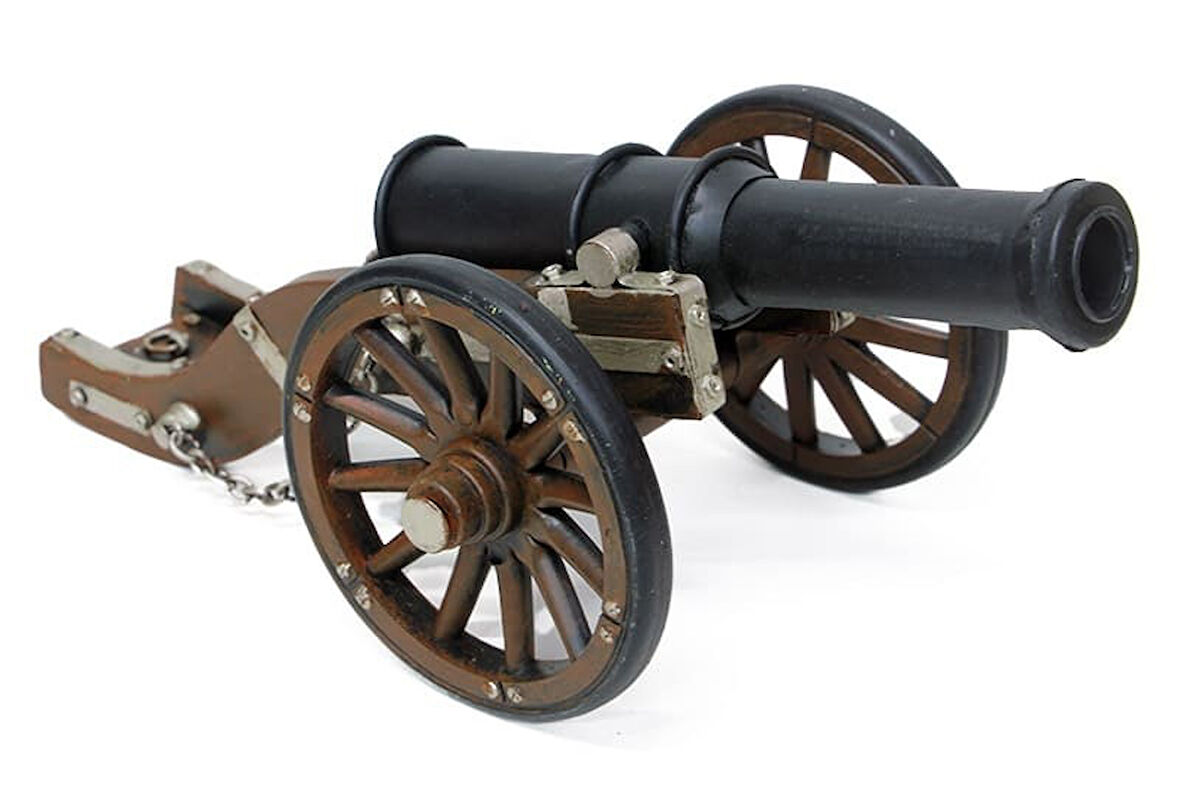 KENPAZAR Dekoratif Metal Top Arabası Biblo